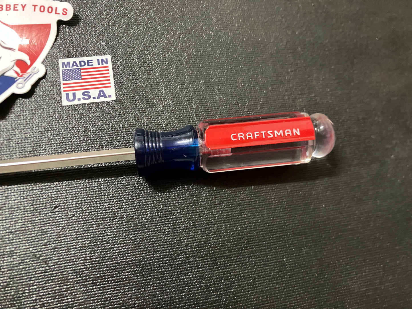 NOS Vintage Craftsman 3/16” Screwdriver 41582 WF USA