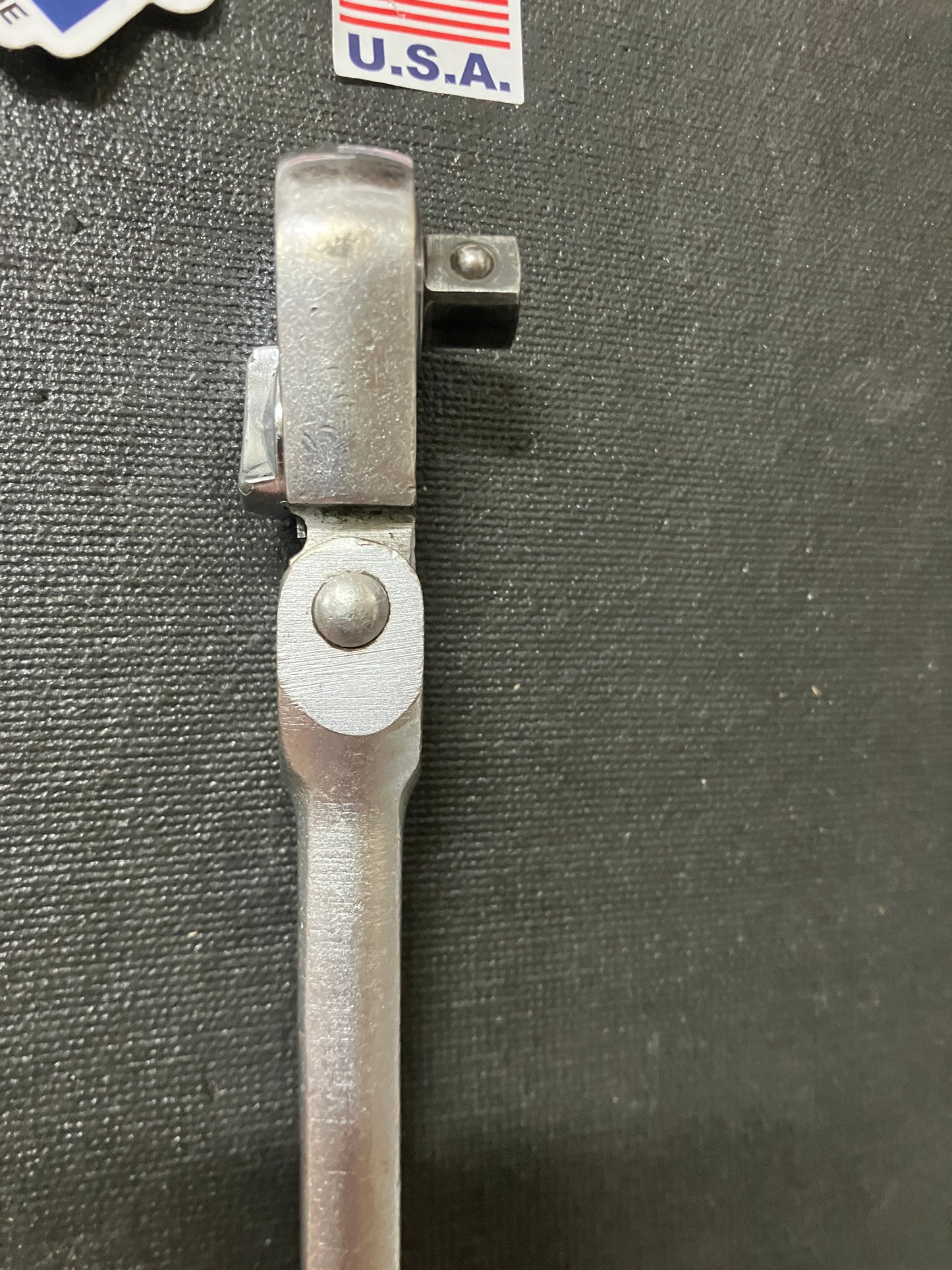 Vintage Craftsman Intermediate Flex Head 3/8” Drive Ratchet =V= 4279 USA