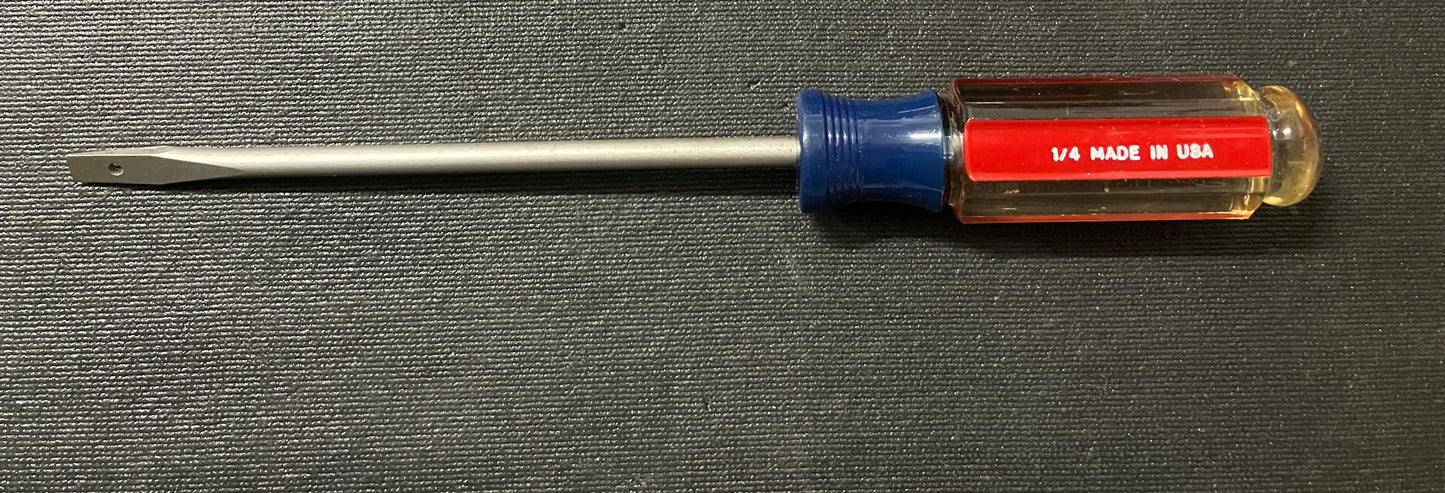Rare Vintage Sears Craftsman Electrician 1/4” Screwdriver 41874 WF USA Like New