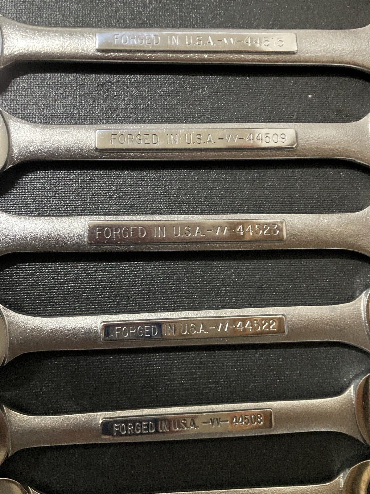 Vintage Craftsman 14pc 6-32mm Double Open End Wrench Set 43090 -VV- USA