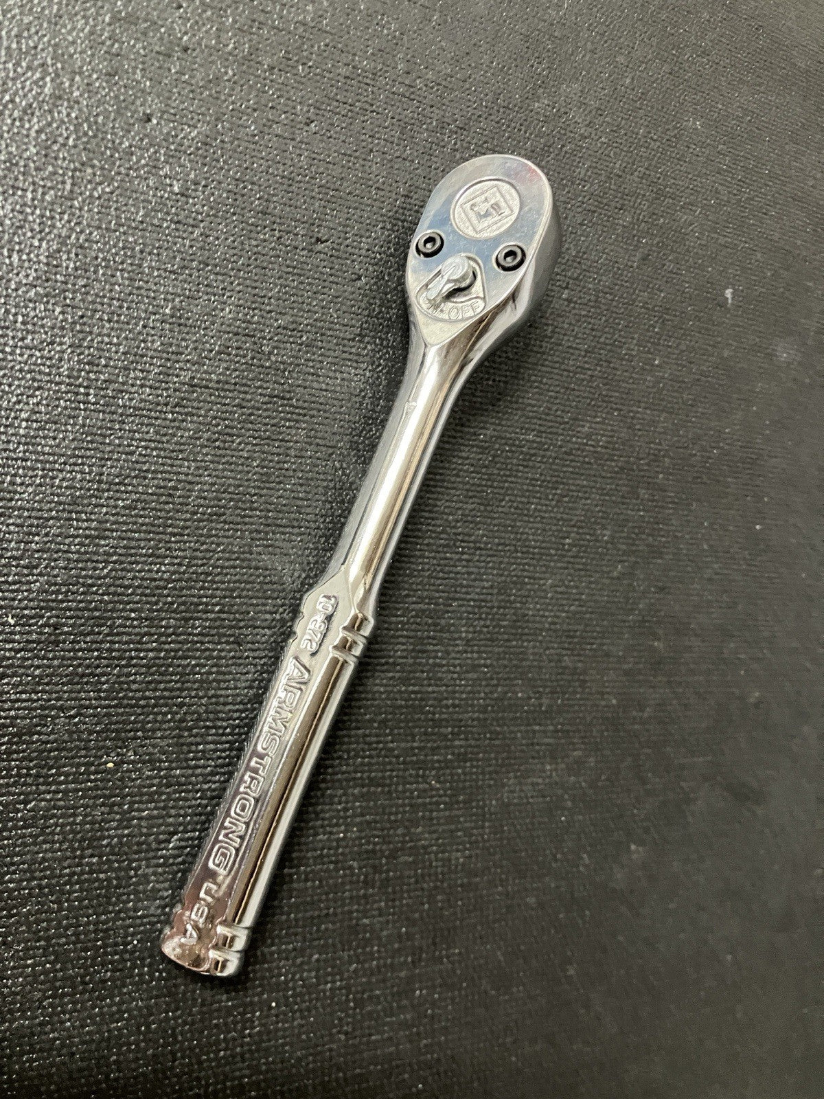 NOS Vintage Armstrong Tools 1/4" Drive Ratchet 10-972 USA Brand New