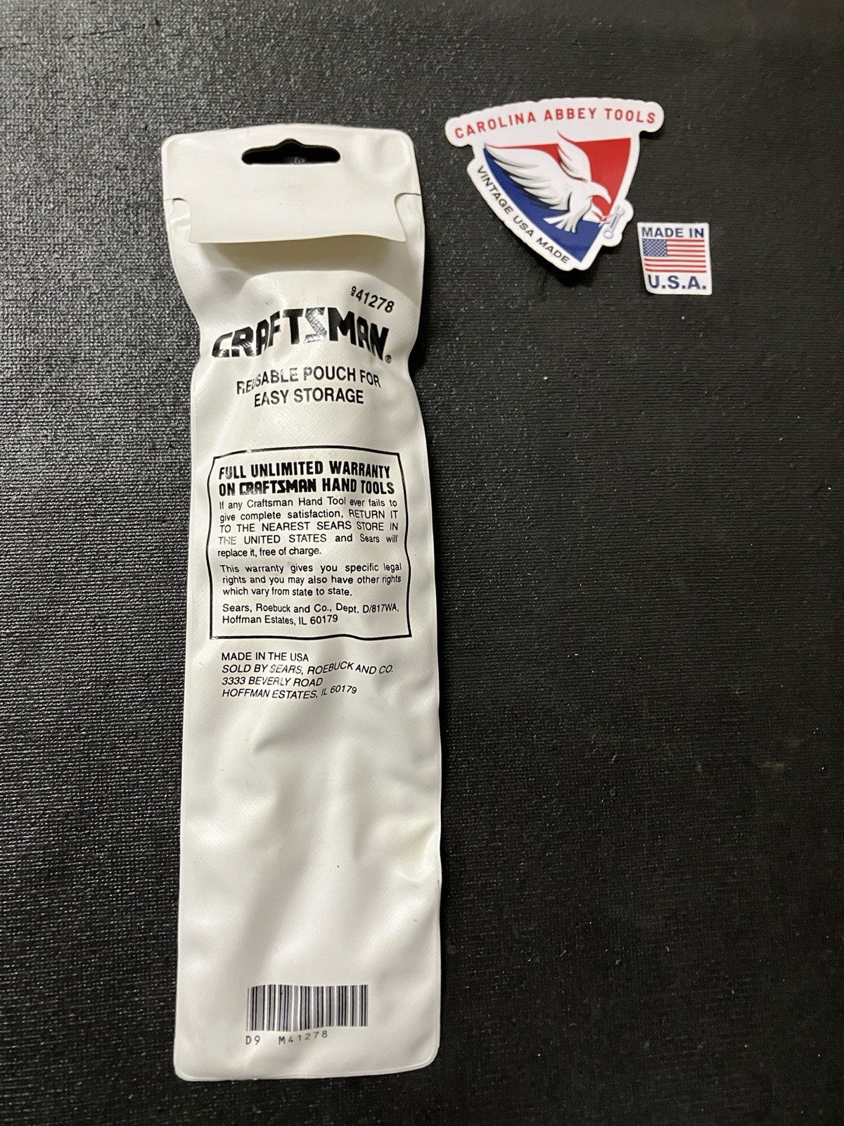 NOS Vintage Sears Craftsman Phillips Speed Driver #1x6” 41278 USA Brand New