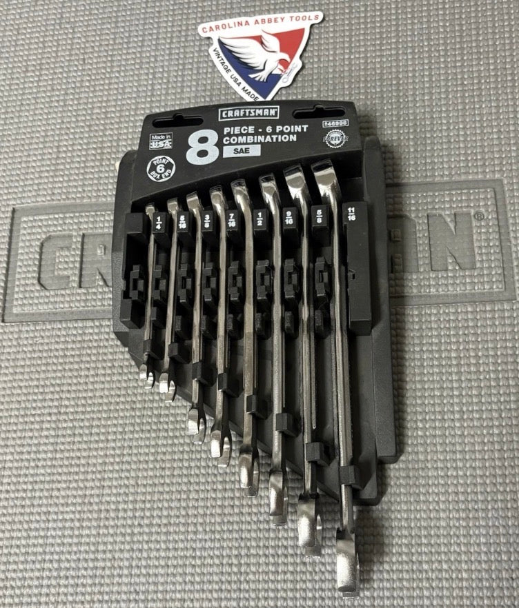 NOS Sears Craftsman SAE 6 Point Wrench Bundle