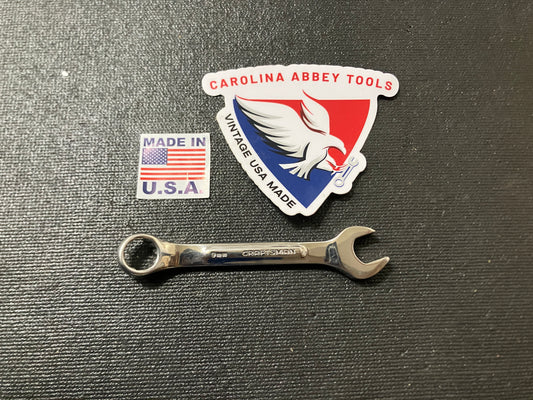 Vintage Craftsman Professional 9mm Stubby Combination Wrench 44112 -VV- USA