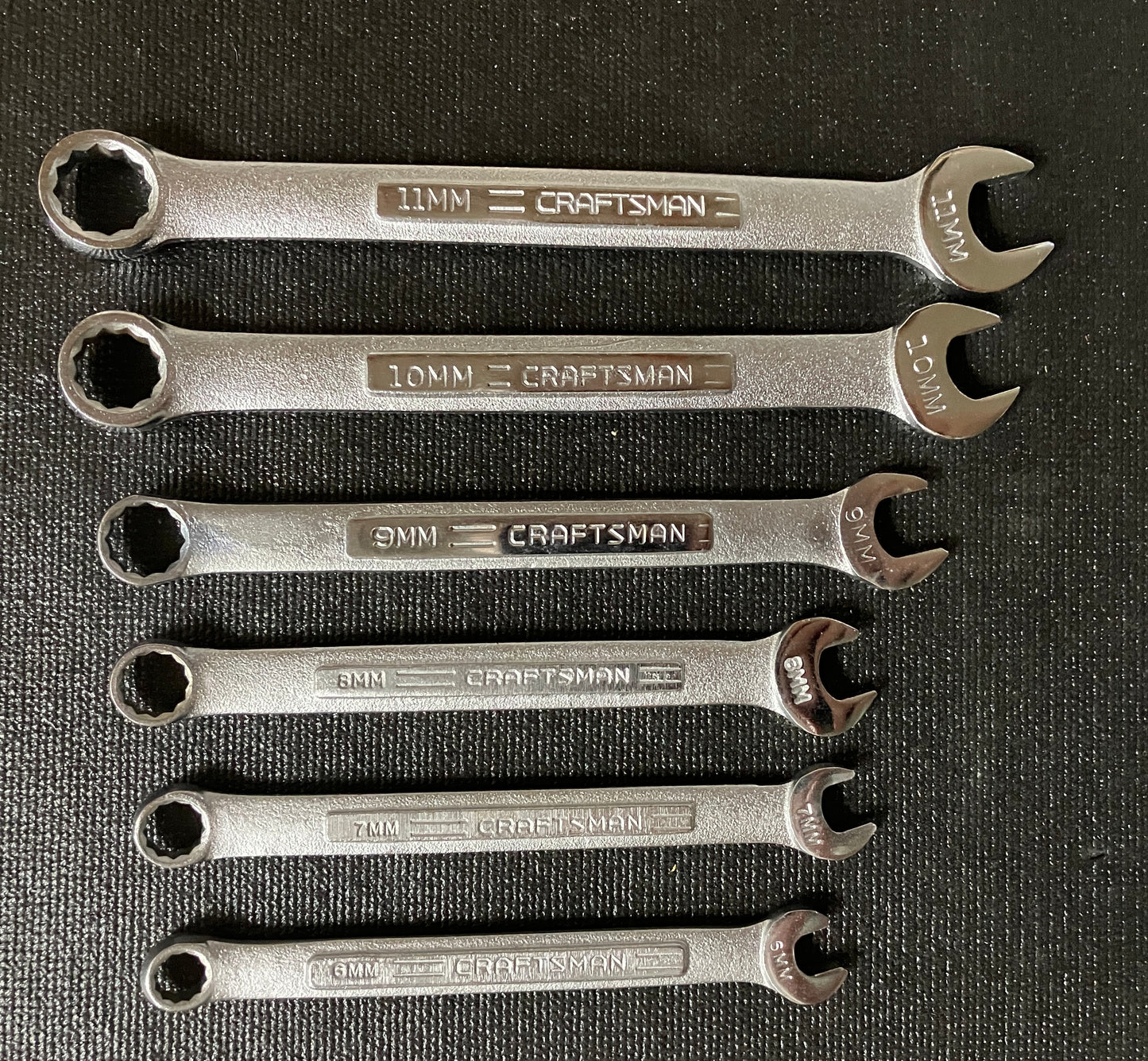 NOS Vintage Craftsman 30pc Metric Socket & Wrench Set -V- 33015 USA w/ Box
