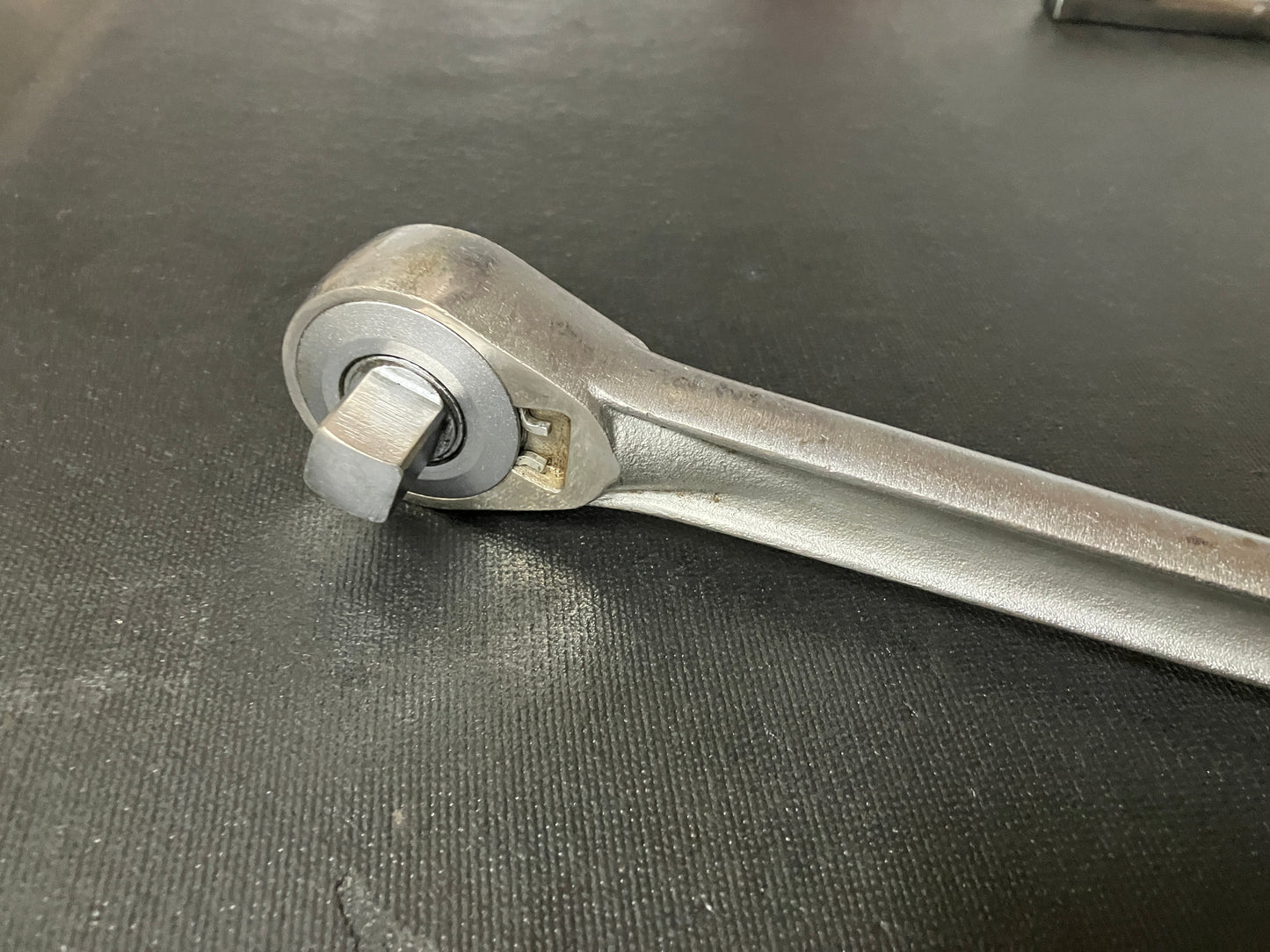Vintage Craftsman 1/2” Drive 15” Long Handle Butterfly Ratchet USA Chrome Anvil