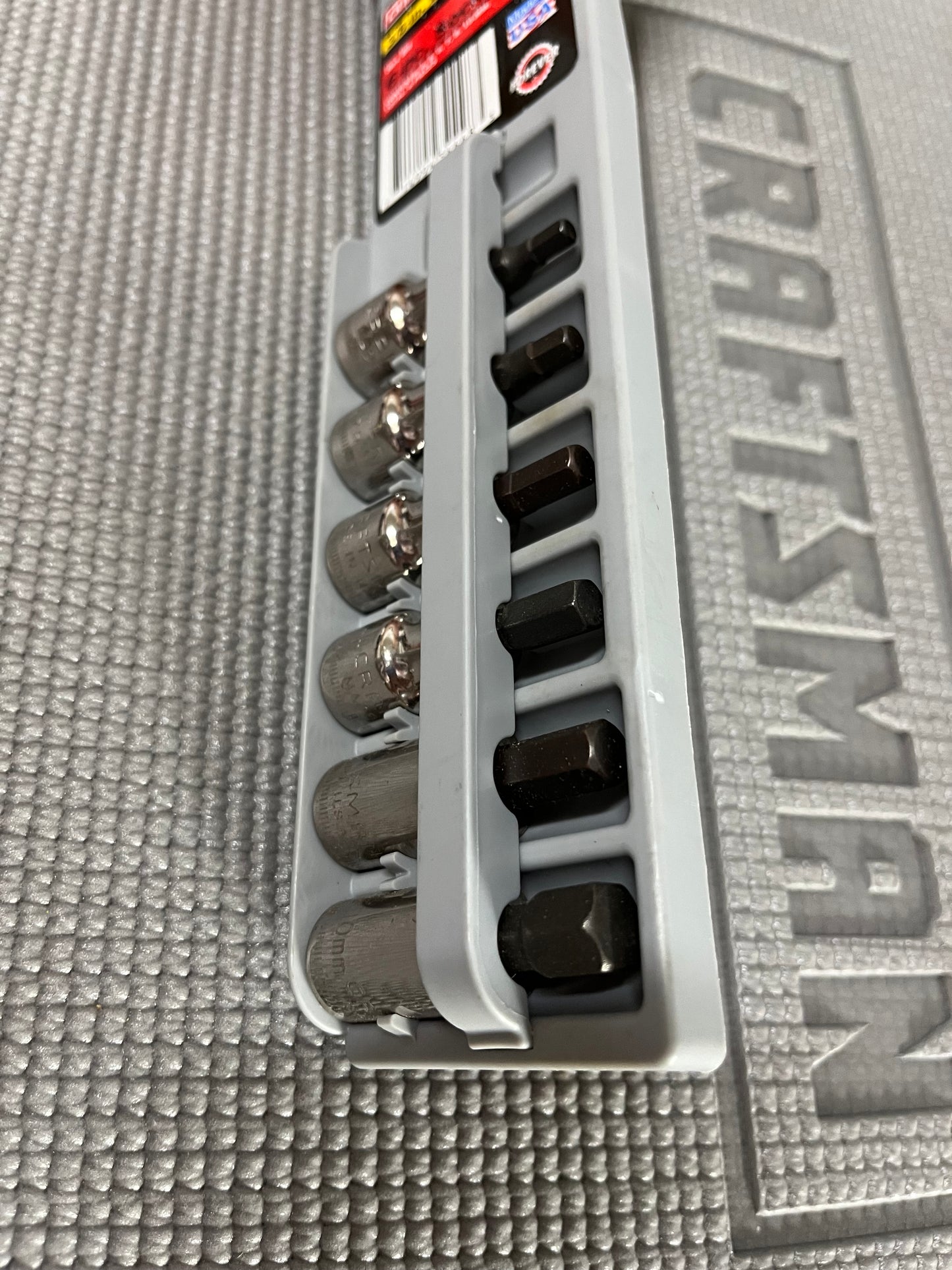 NOS Sears Craftsman 12pc Hex Bit Socket Sets SAE Metric 34447 34448 USA -GK-