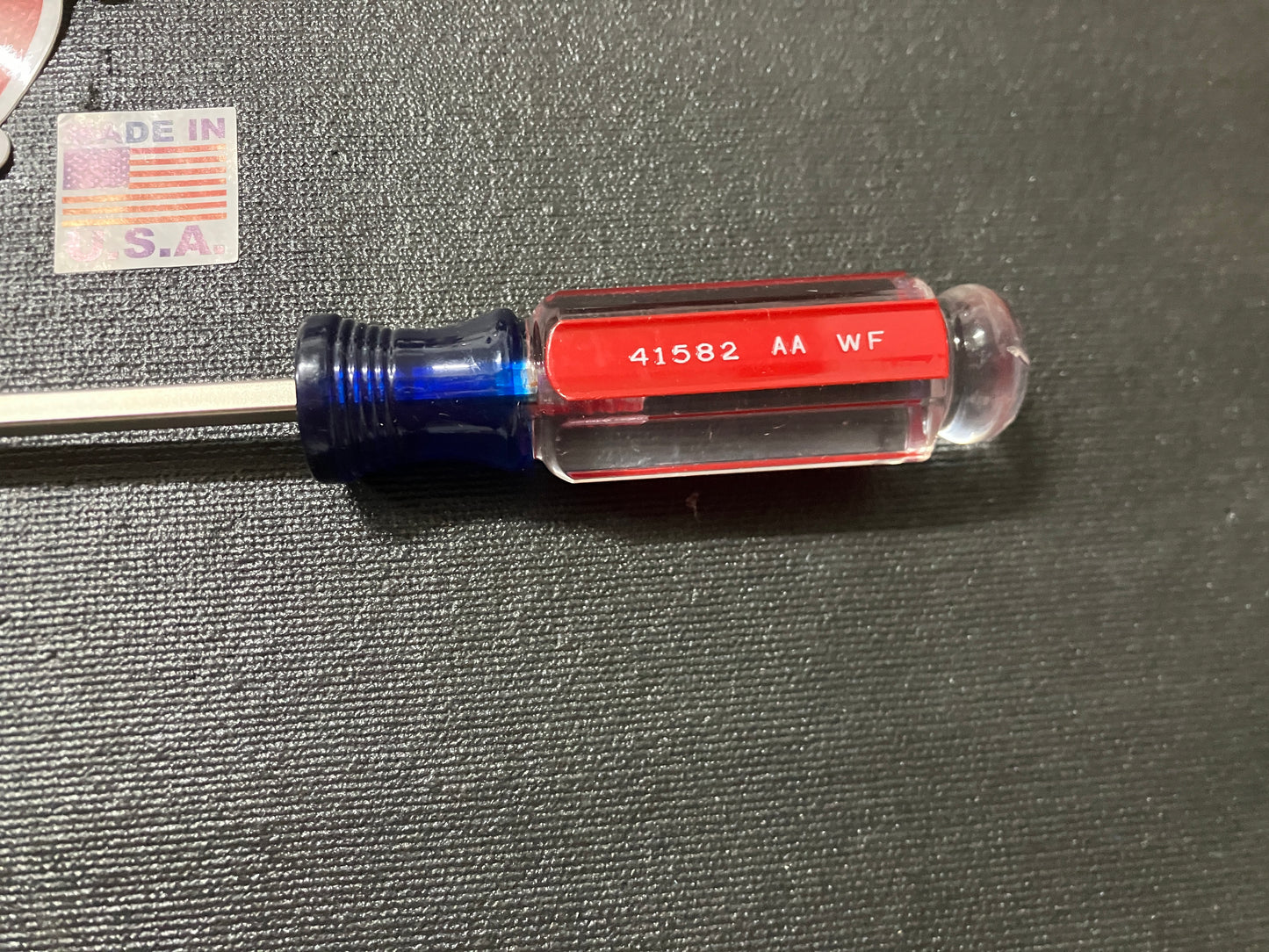 NOS Vintage Craftsman 3/16” Screwdriver 41582 WF USA