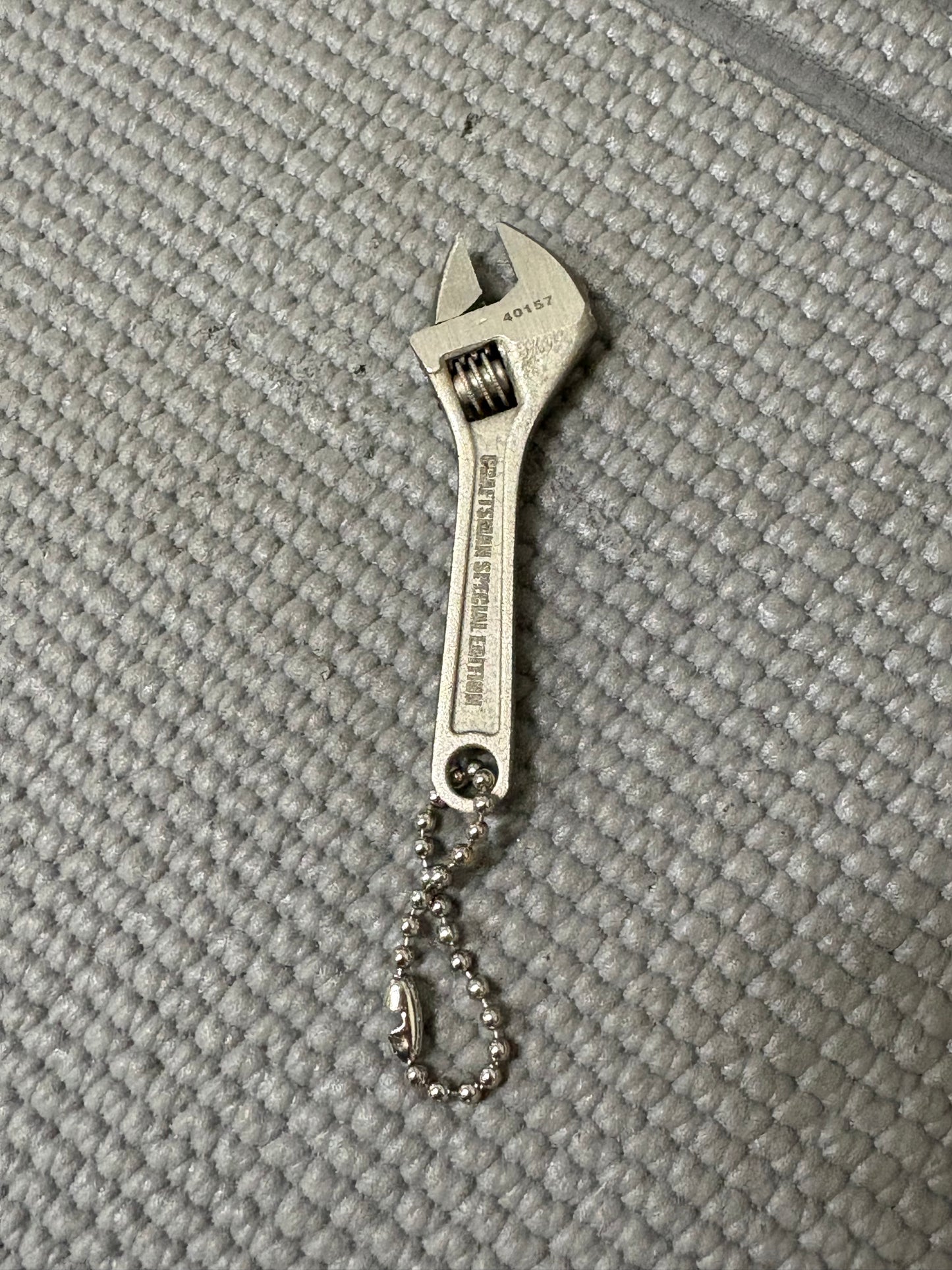 Sears Craftsman Special Edition Adjustable Wrench 40157 Key Chain Tool Very Rare