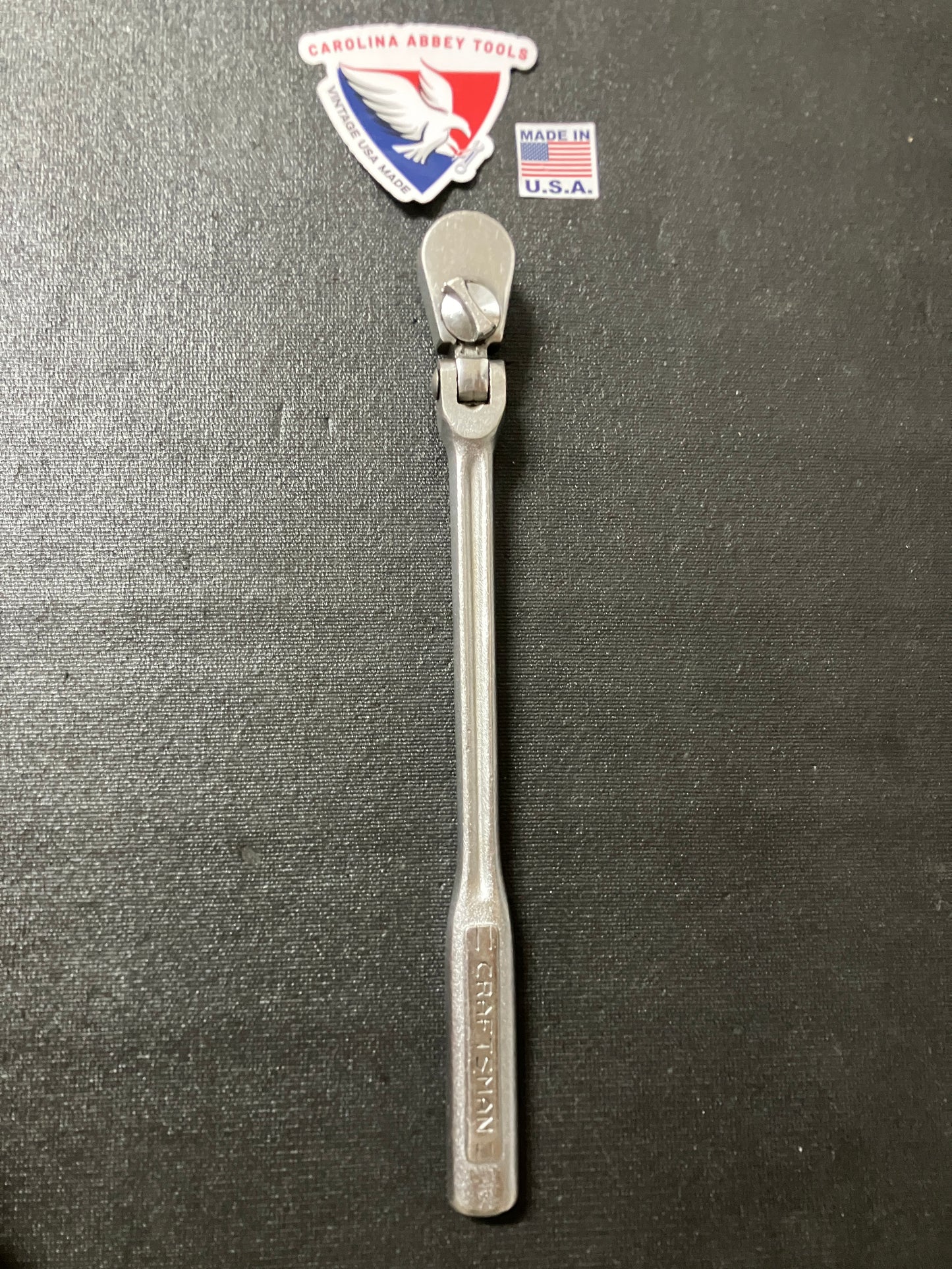 Vintage Craftsman Intermediate Flex Head 3/8” Drive Ratchet =V= 4279 USA