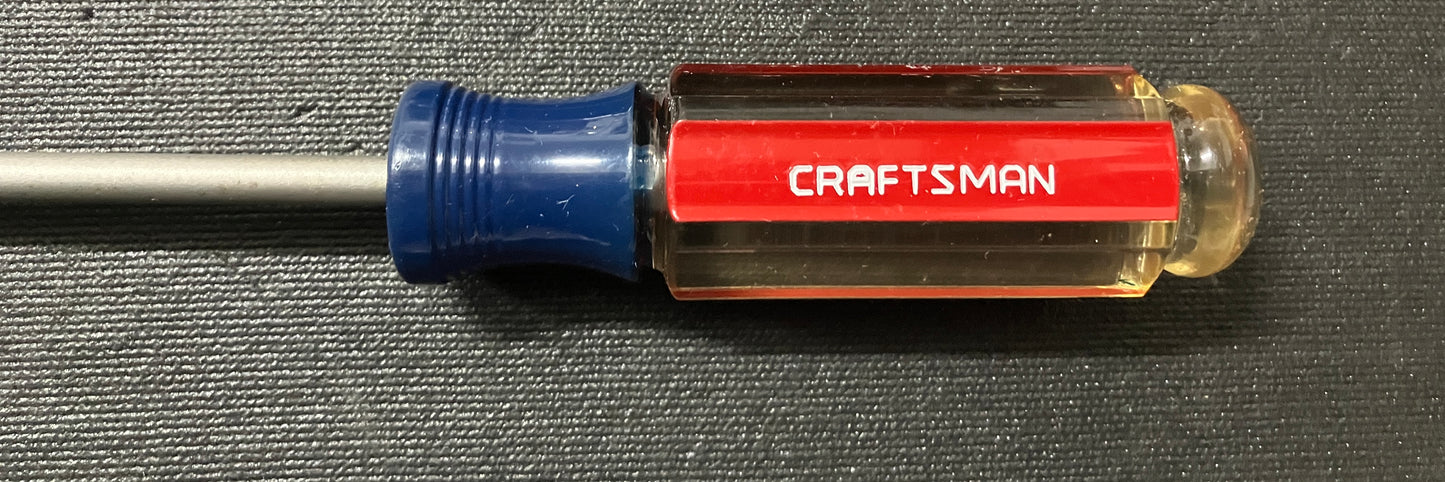 Rare Vintage Sears Craftsman Electrician 1/4” Screwdriver 41874 WF USA Like New