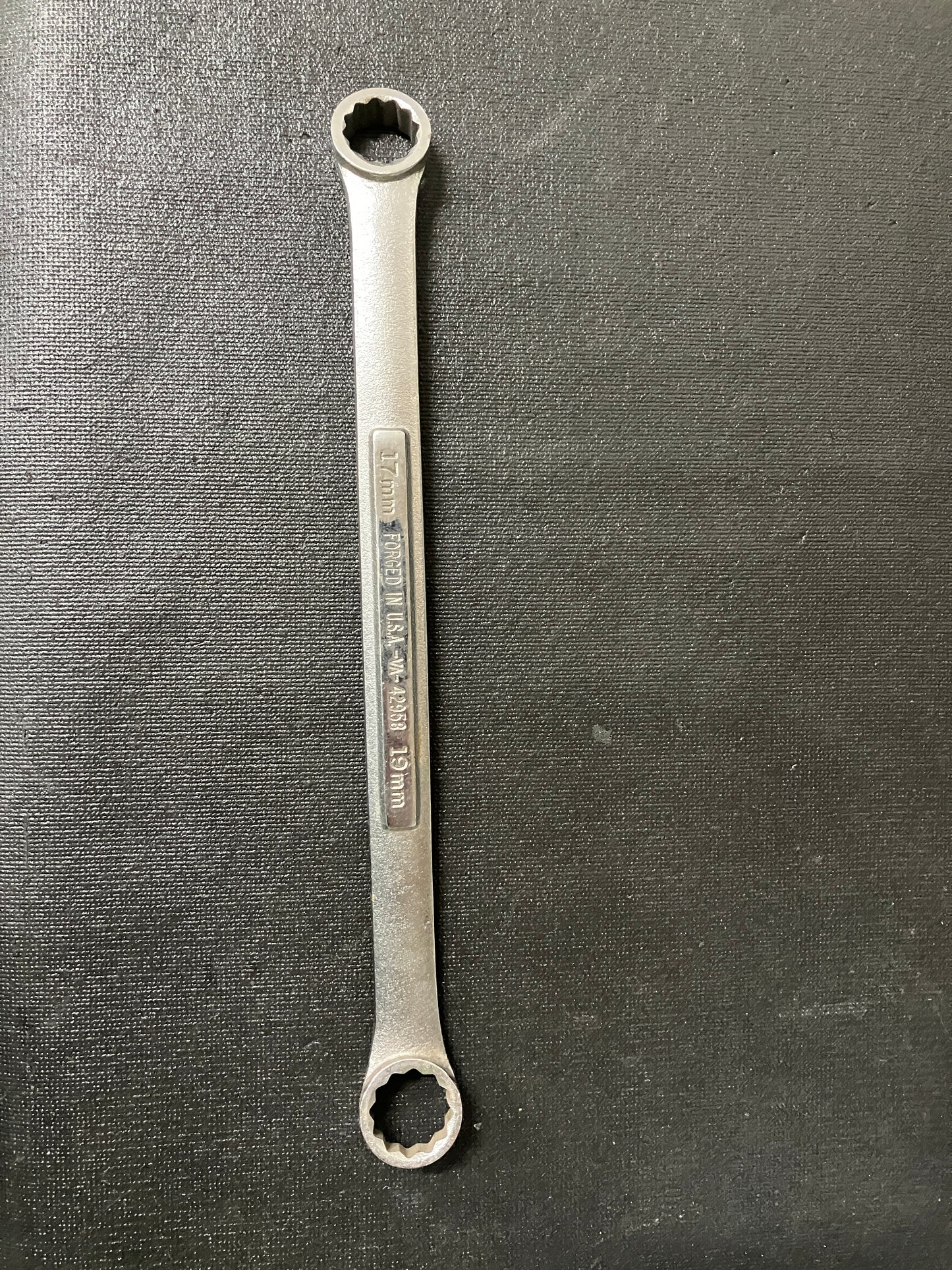 Vintage Craftsman 17x19mm Double Box End Wrench -VA- USA