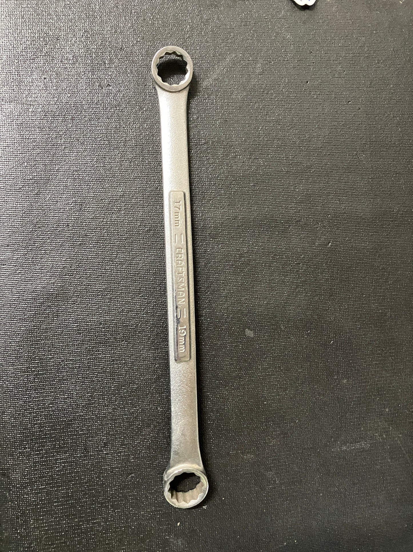 Vintage Craftsman 17x19mm Double Box End Wrench -VA- USA