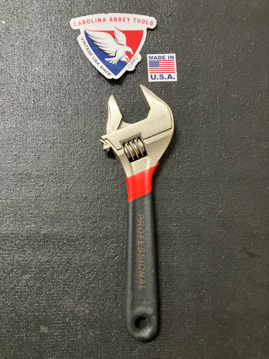 Vintage Sears Craftsman Professional 8β Beak Jaw Adjustable Wrench 44714 USA
