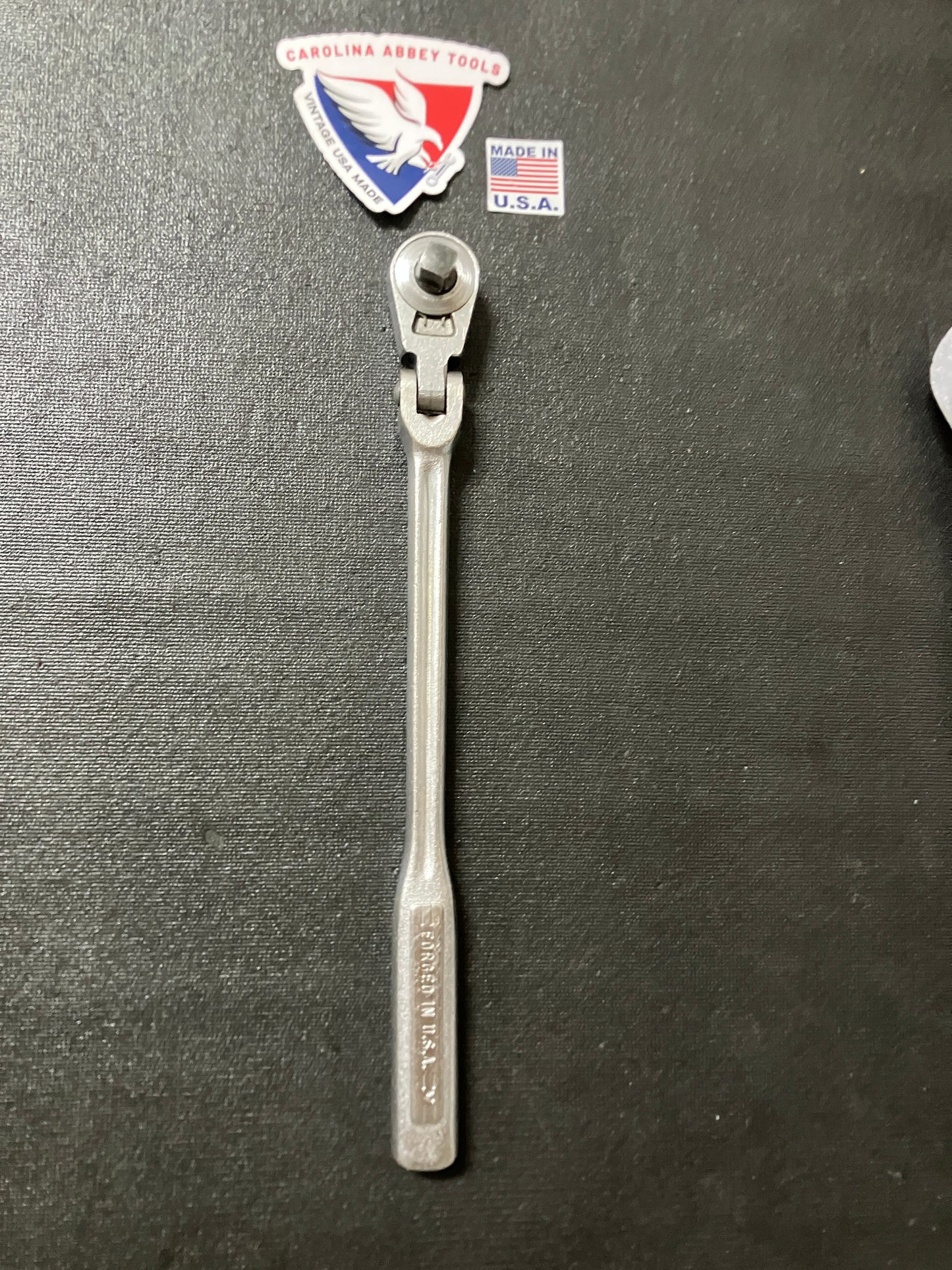 Vintage Craftsman Intermediate Flex Head 3/8” Drive Ratchet =V= 4279 USA