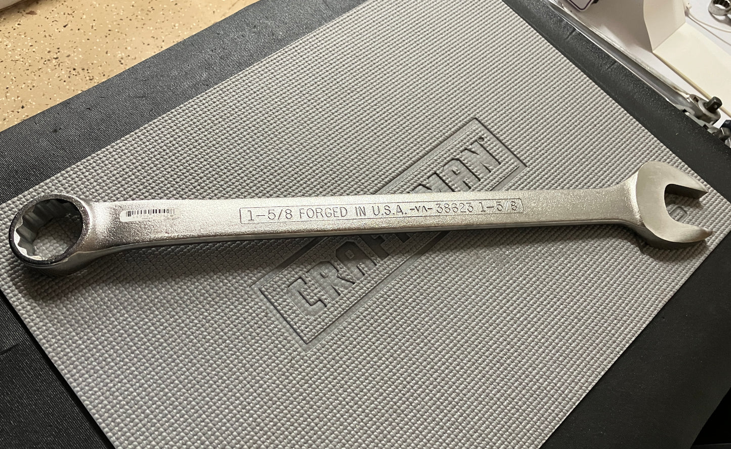 NOS Craftsman 1-5/8” 12pt Combination Wrench 38623 USA