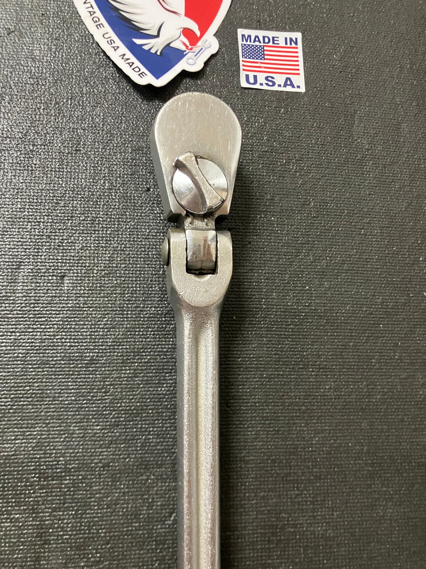 Vintage Craftsman Intermediate Flex Head 3/8” Drive Ratchet =V= 4279 USA