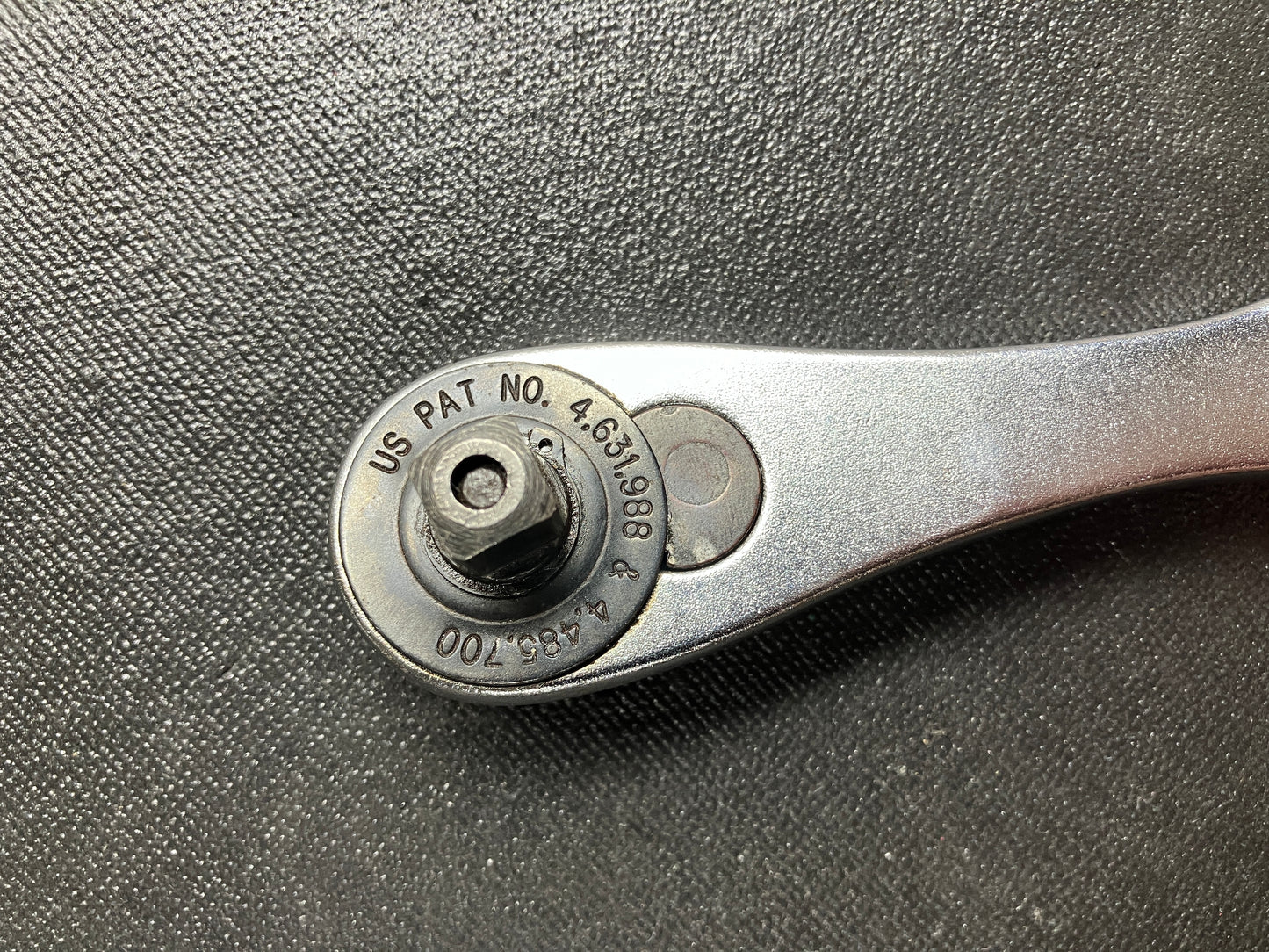 Vintage Craftsman 3/8" Drive Lifetime Ratchet Quick Release Thumbwheel USA 43765