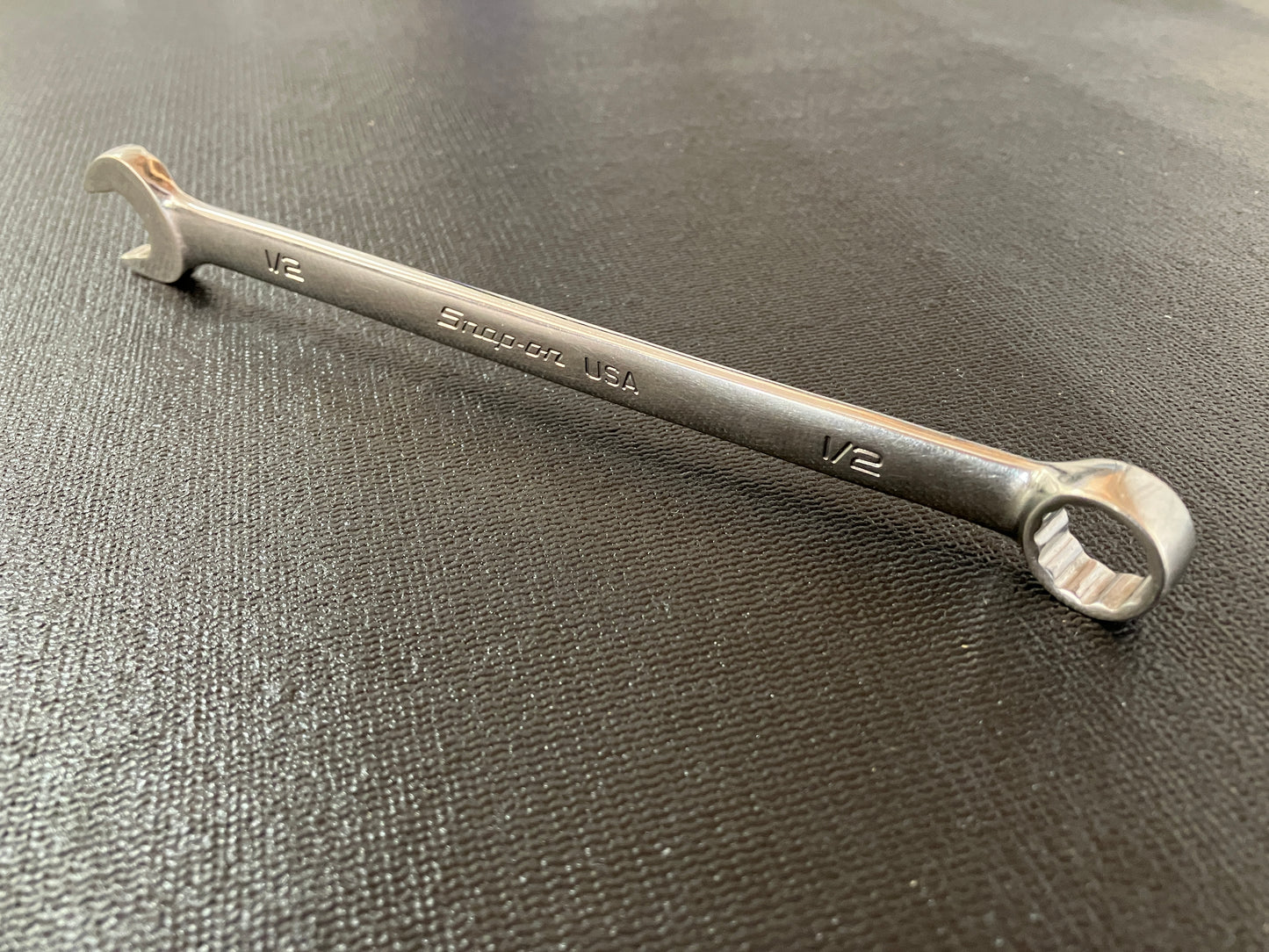 Snap-On SAE 1/2" Flank Drive Plus 12pt Combination Wrench SOEX16 Standard Length