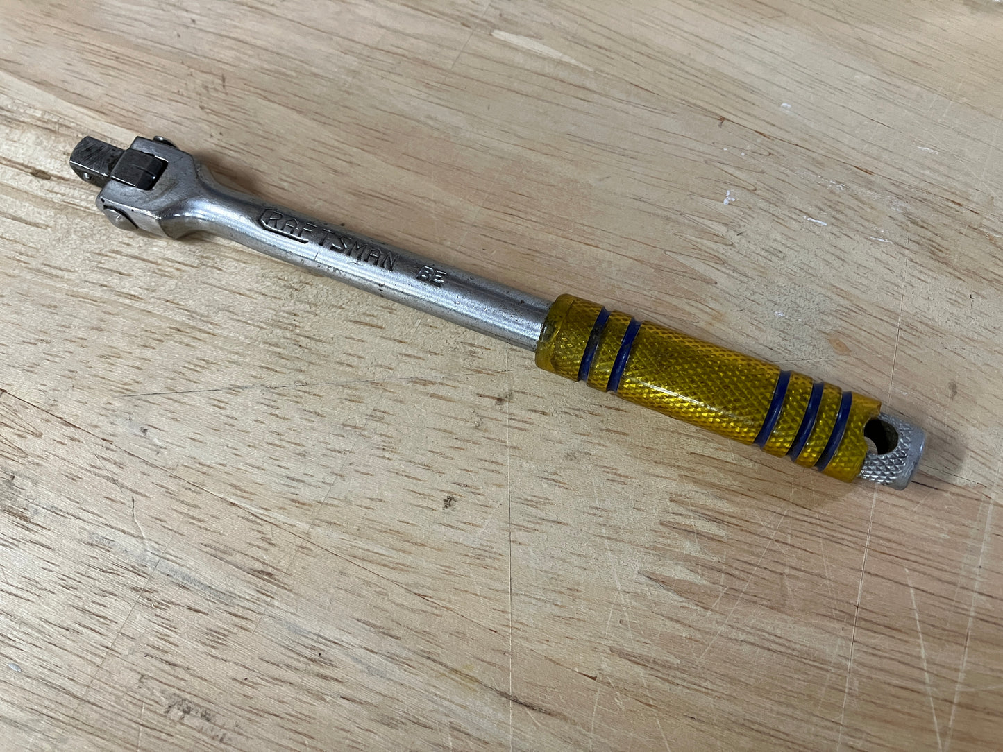 Vintage Craftsman BE Amber Handle 1/4” Breaker Bar