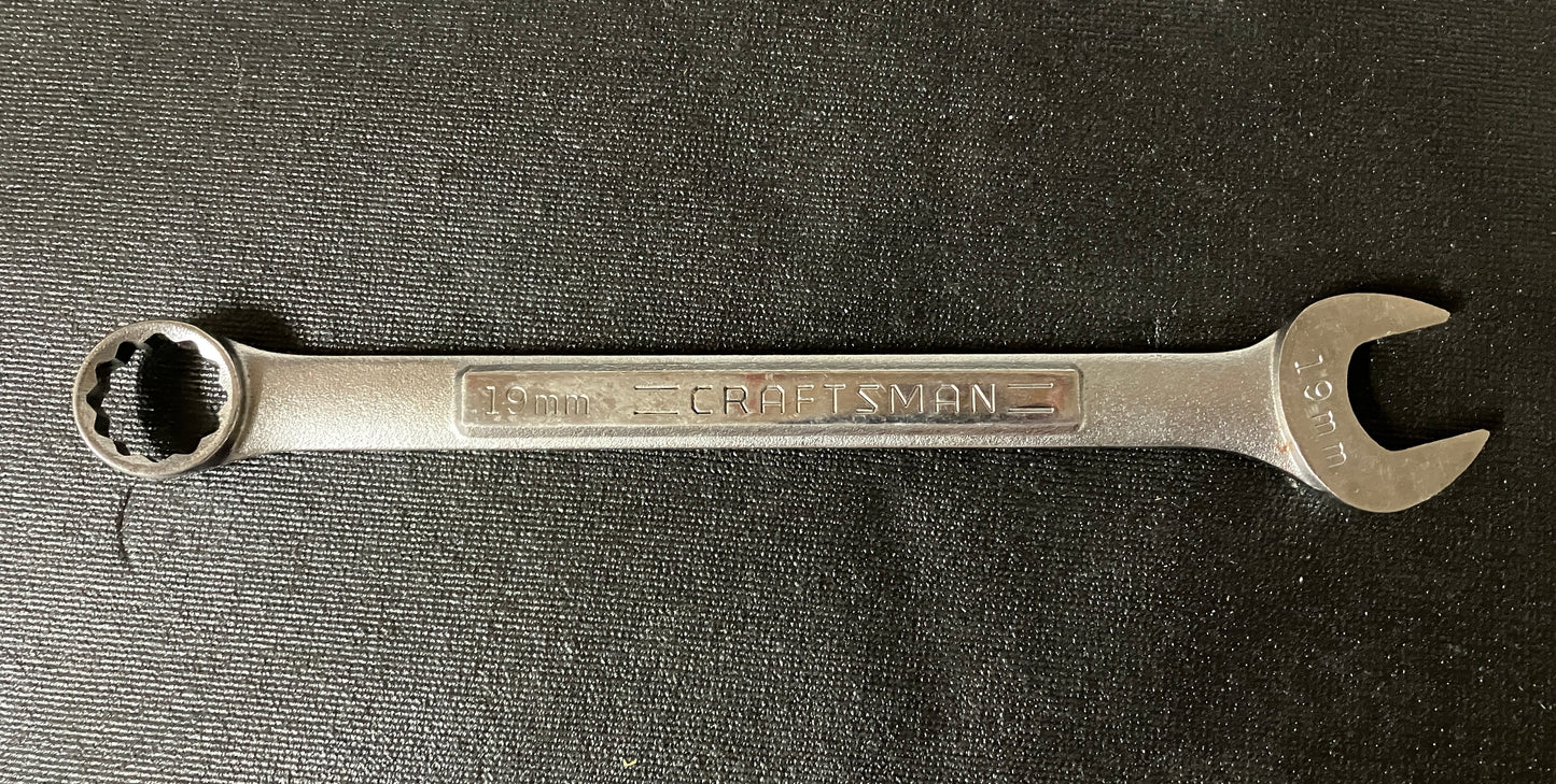 Vintage Craftsman 19mm 12pt Combination Wrench 42921 -VA- USA