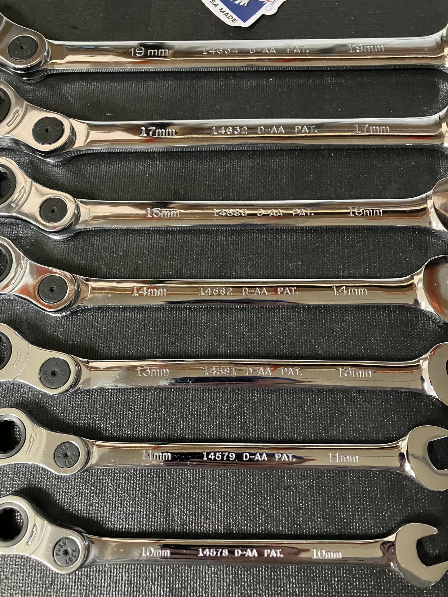 Craftsman 7pc Metric Elbow Ratcheting Wrench Set 14636