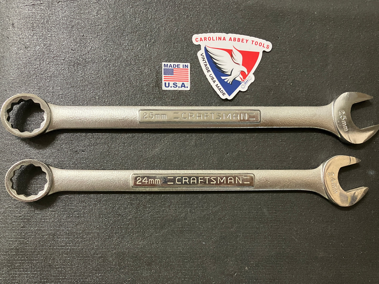 Vintage Craftsman 2pc Metric Wrench Bundle