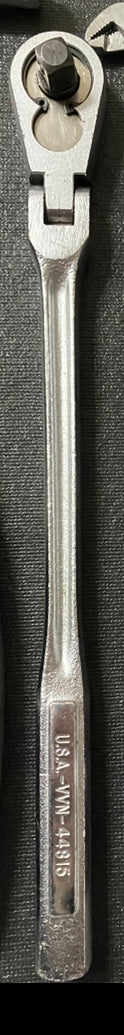 Vintage Craftsman 3/8” Drive Flex Head Ratchet 44815 USA
