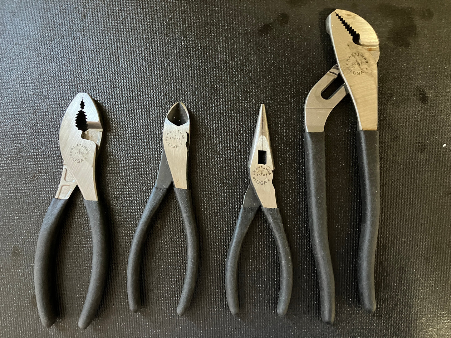 Vintage Craftsman 4pc Plier Ser