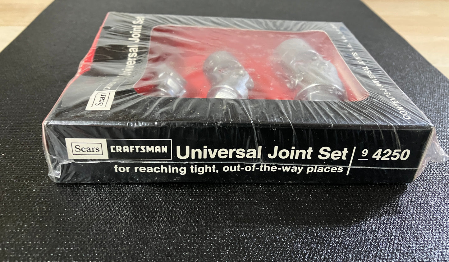 NOS Vintage Sears Craftsman 3pc Universal Joint Set 94250 USA Sealed Box