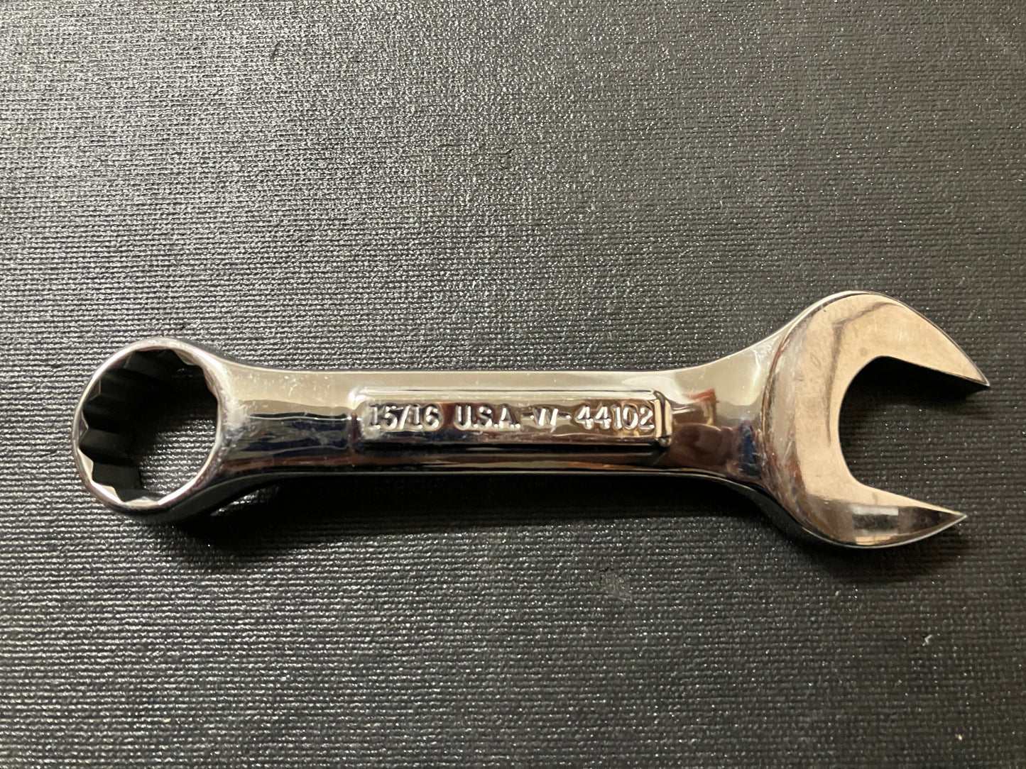 Vintage Craftsman Professional 15/16” Stubby Combination Wrench -VV- 44102 USA