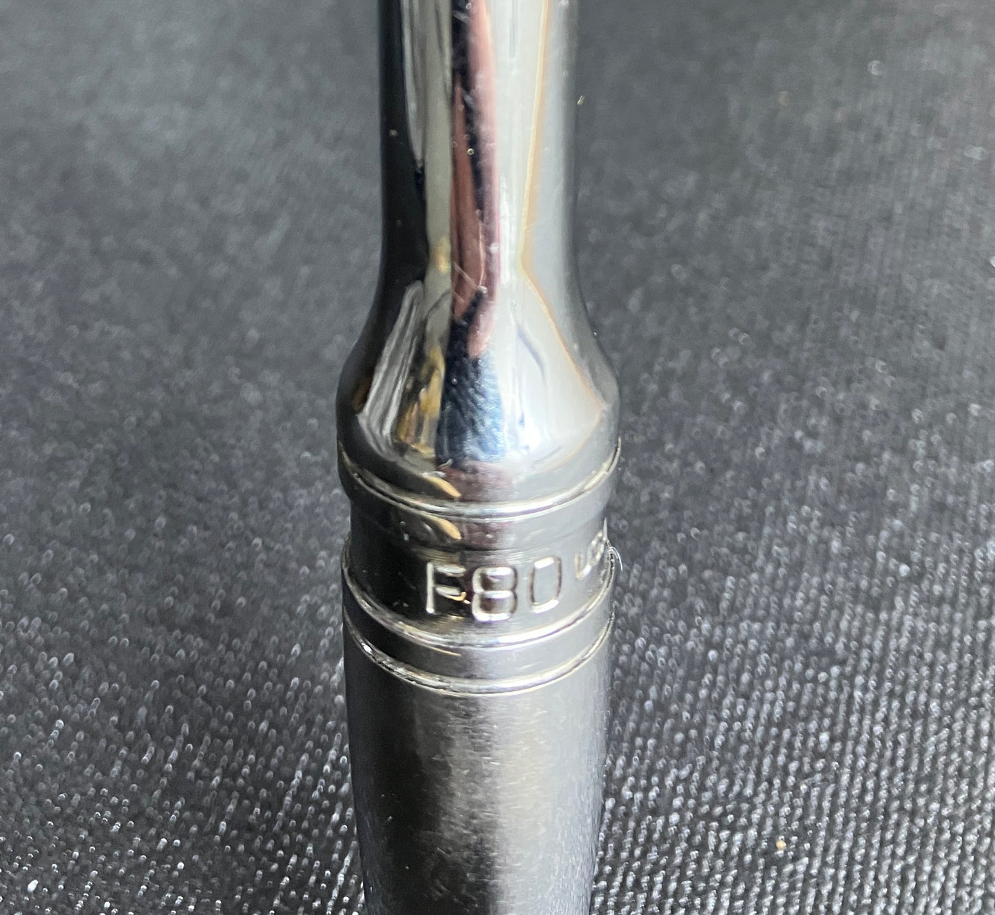 Snap-on Tools F80 3/8" Drive Ratchet Fine Tooth Standard Handle USA