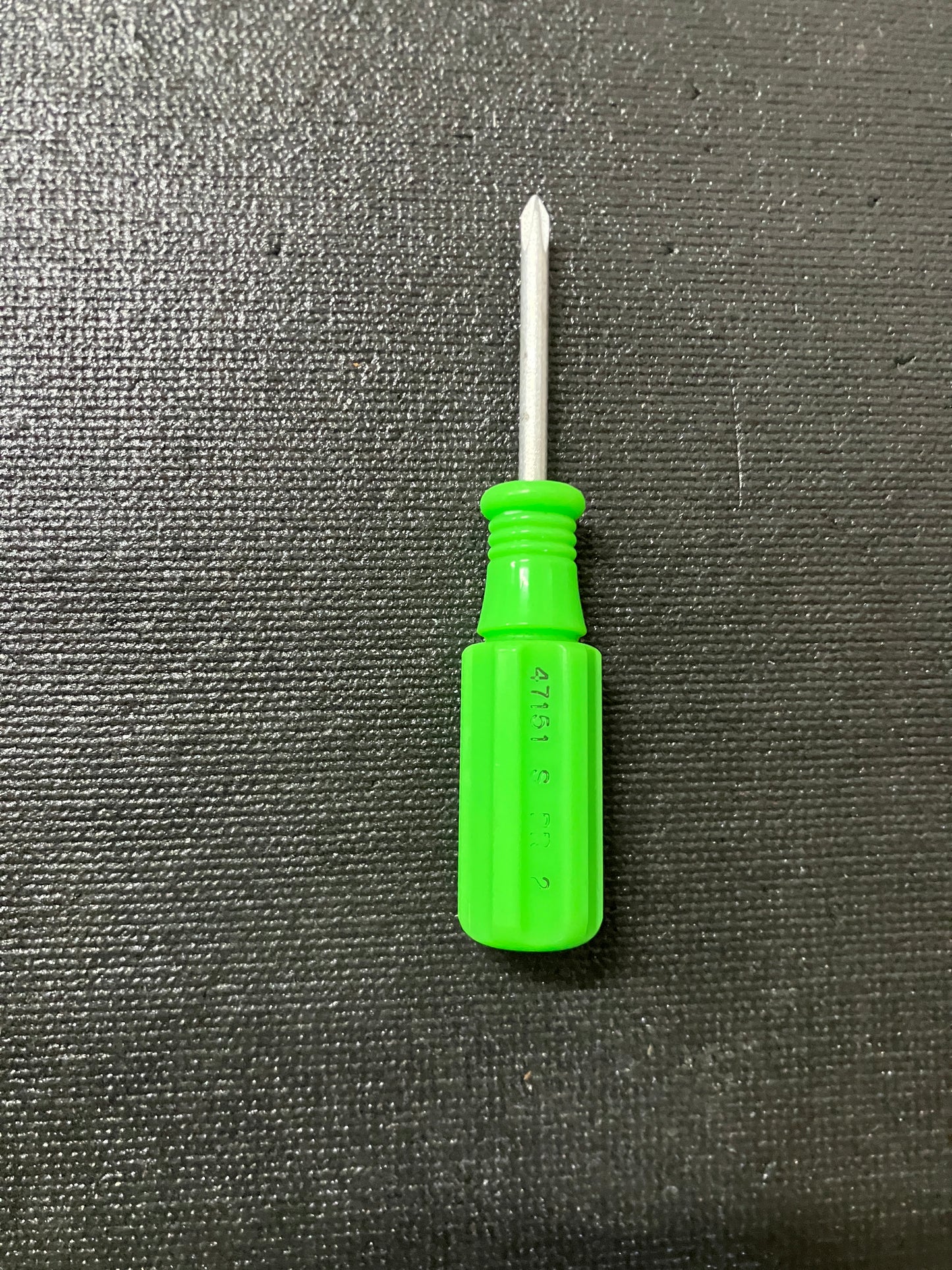Vintage Craftsman Hi Viz Neon Green Phillips P0 Screwdriver 47151 USA