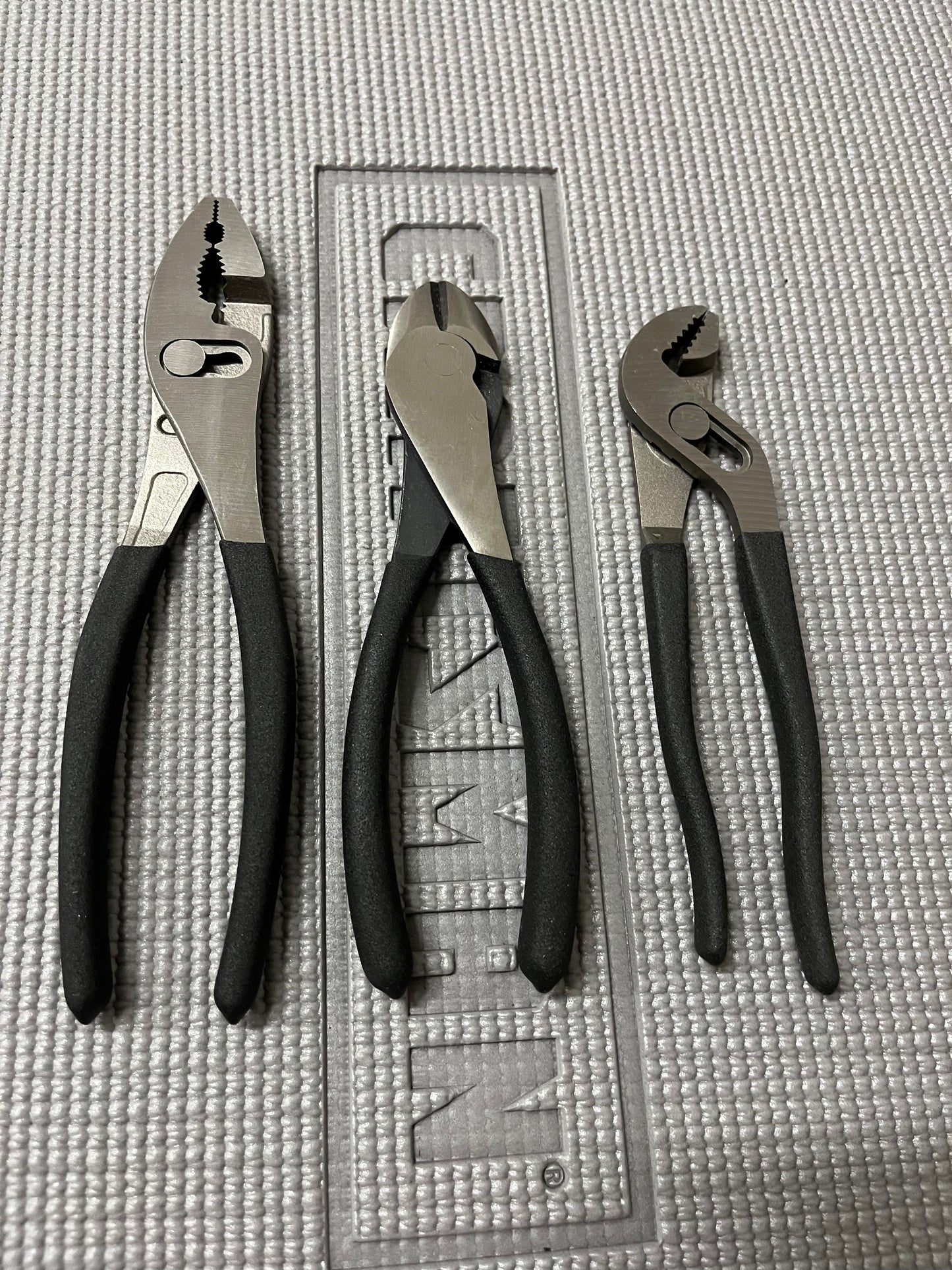 NOS Sears Craftsman 3pc Plier Set 45253 WF USA Rare Set! 45379 45074 45385