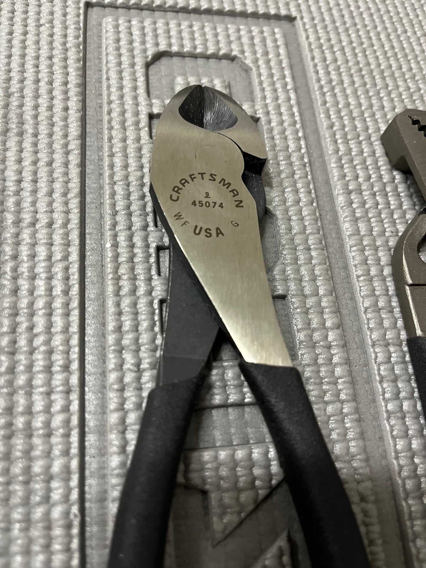 NOS Sears Craftsman 3pc Plier Set 45253 WF USA Rare Set! 45379 45074 45385