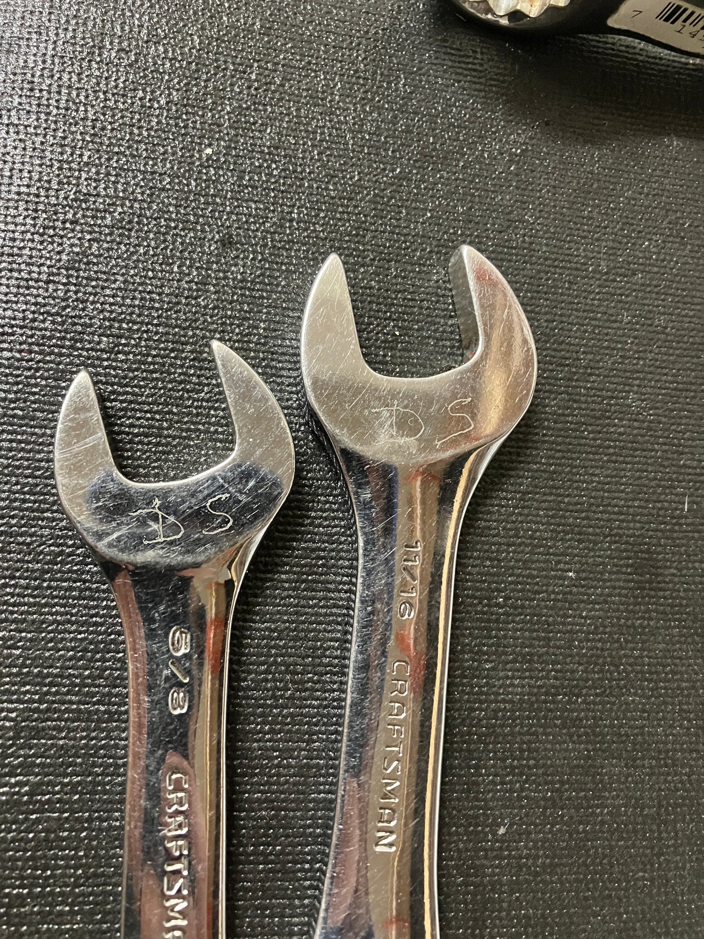 Vintage Craftsman Professional K Series Stubby Wrenches - 5/8”& 11/16”