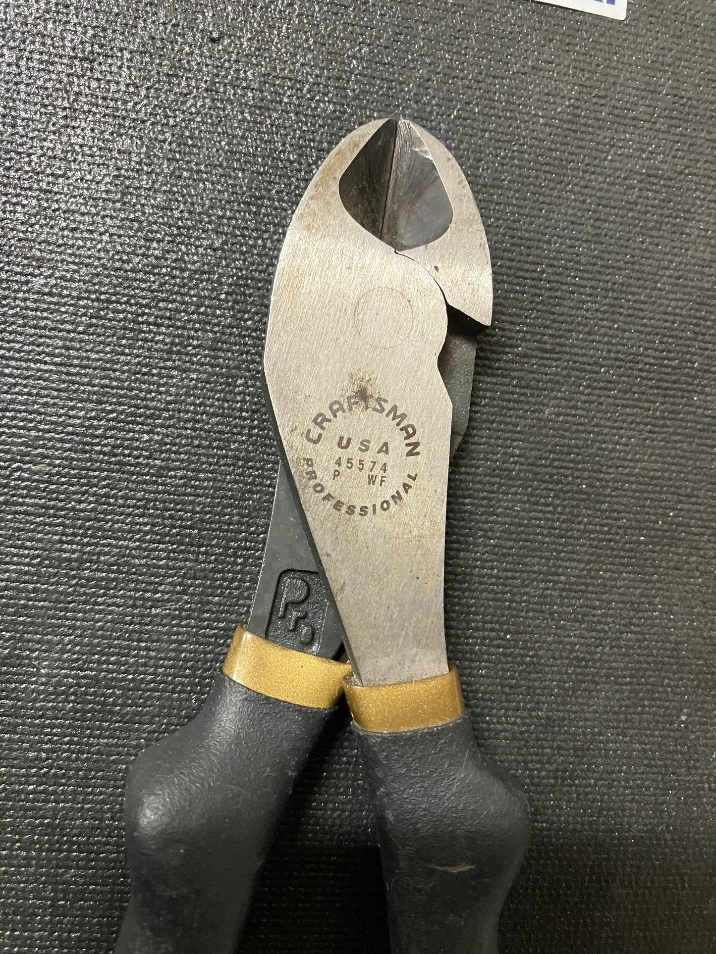 Vintage Craftsman Professional Diagonal Cutting Pliers 45574 WF Made in USA ๐บ๐ธ