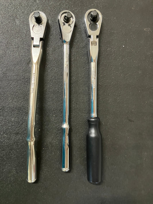 Vintage Craftsman 3pc Ratchet Bundle 44833 44835 44836 USA
