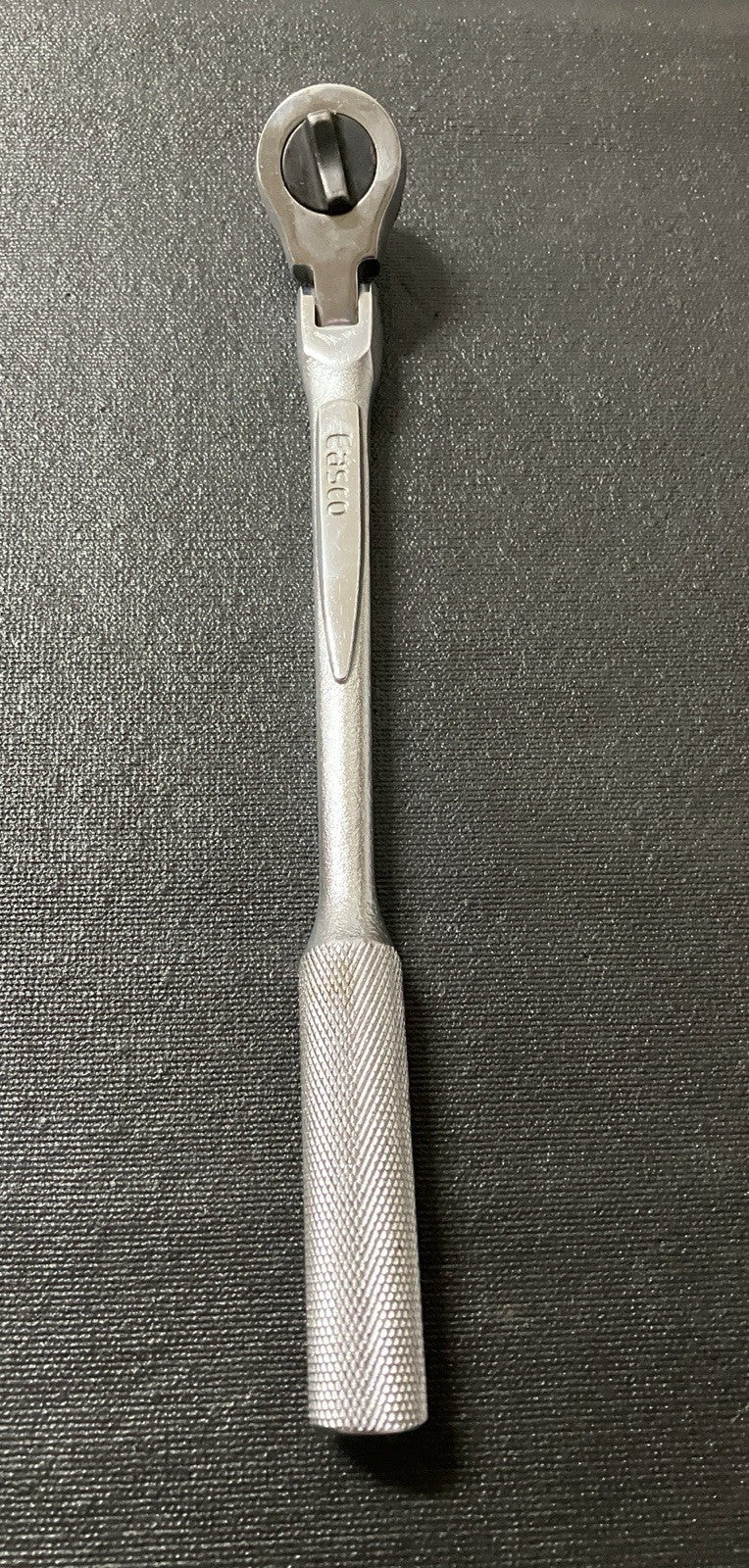 EASCO 3/8” Drive Flex Head RHFT Ratchet 721412 USA Round Head Fine Tooth