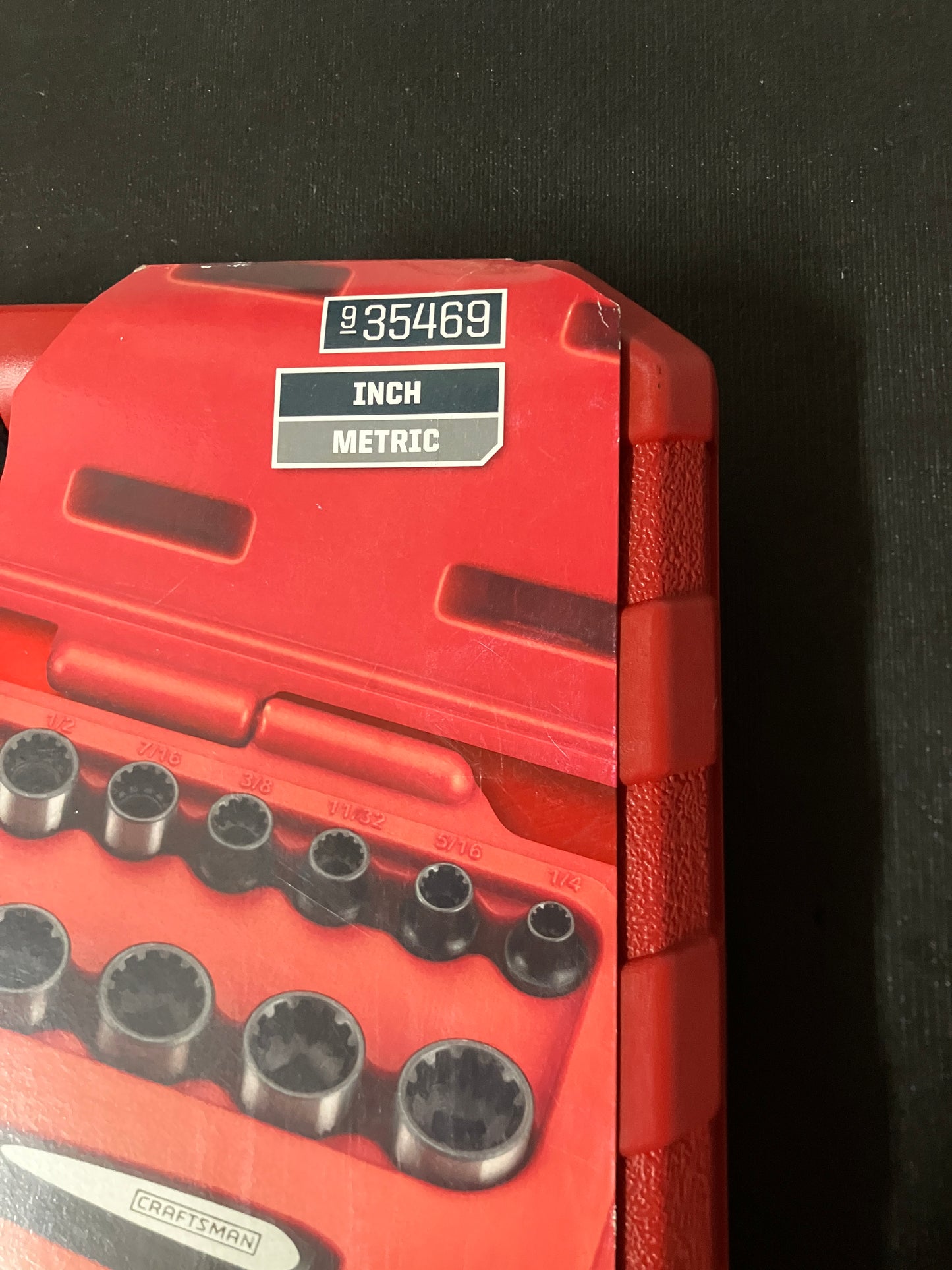 Craftsman 38pc Universal Tool Set 35469 Rare Universal Mechanics Set Open Box