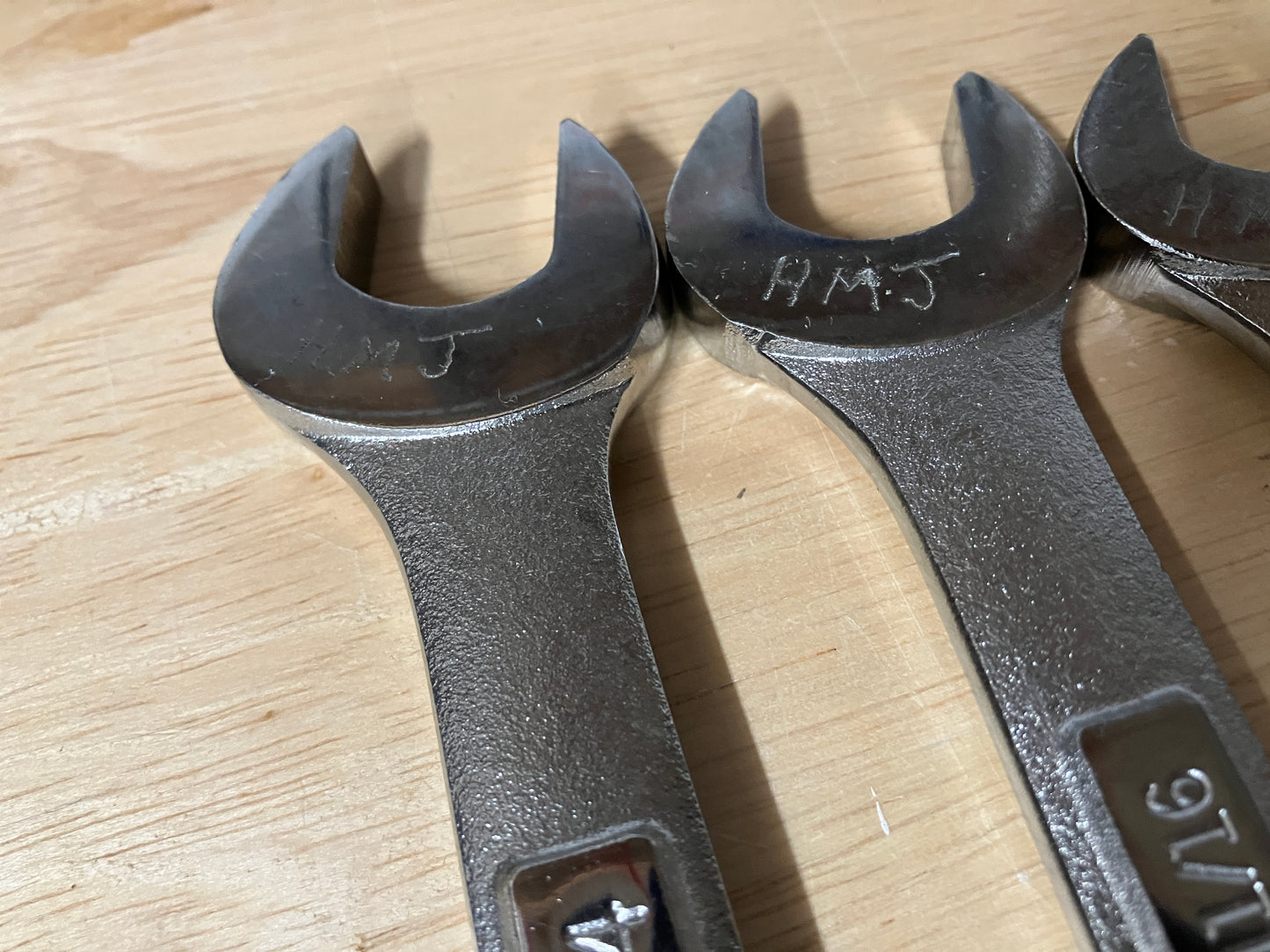 Vintage Craftsman 8pc SAE Ratcheting Combination Wrench Set 5/16 - 3/4 42444 USA