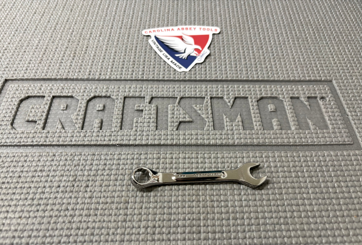 Vintage Craftsman Professional 9mm Stubby Combination Wrench 44112 -VV- USA