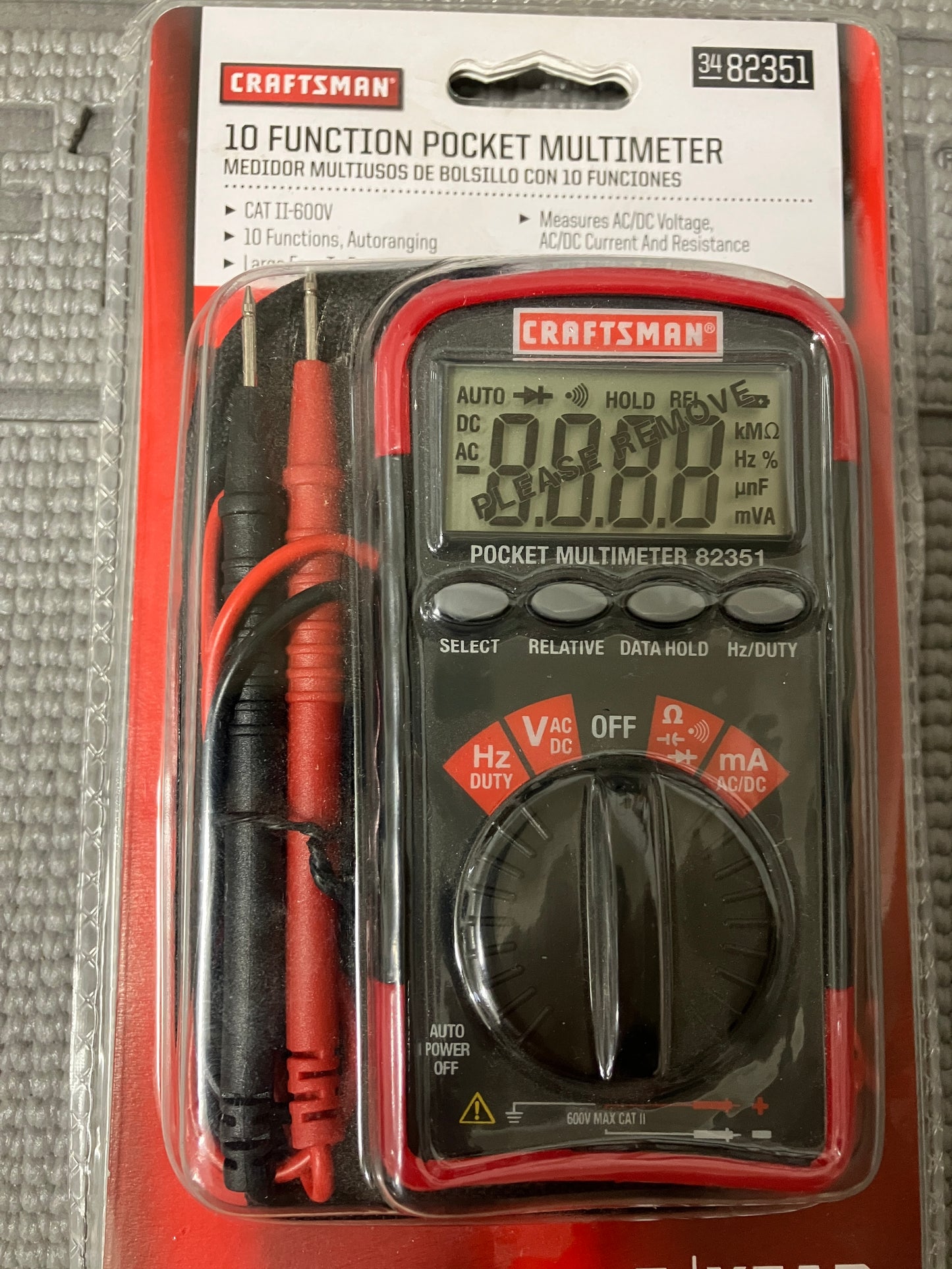 NOS Craftsman Pocket Multimeter 82351