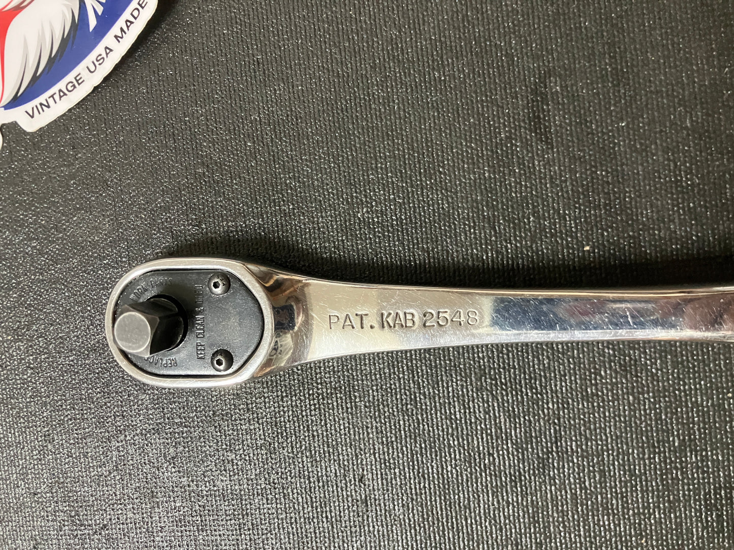 Vintage Sears Craftsman 84T 3/8” Drive Premium Ratchet 2548 USA