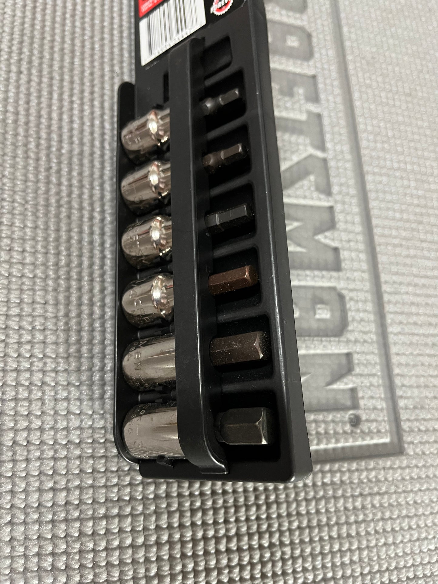 NOS Sears Craftsman 12pc Hex Bit Socket Sets SAE Metric 34447 34448 USA -GK-