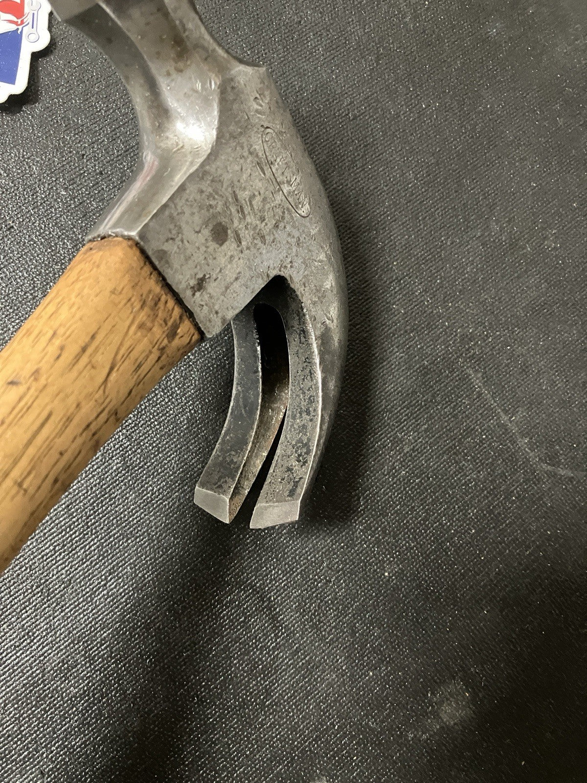 1920’s Vintage Craftsman Sing Song (Wavy) Logo Claw Hammer USA Made Rare Find!