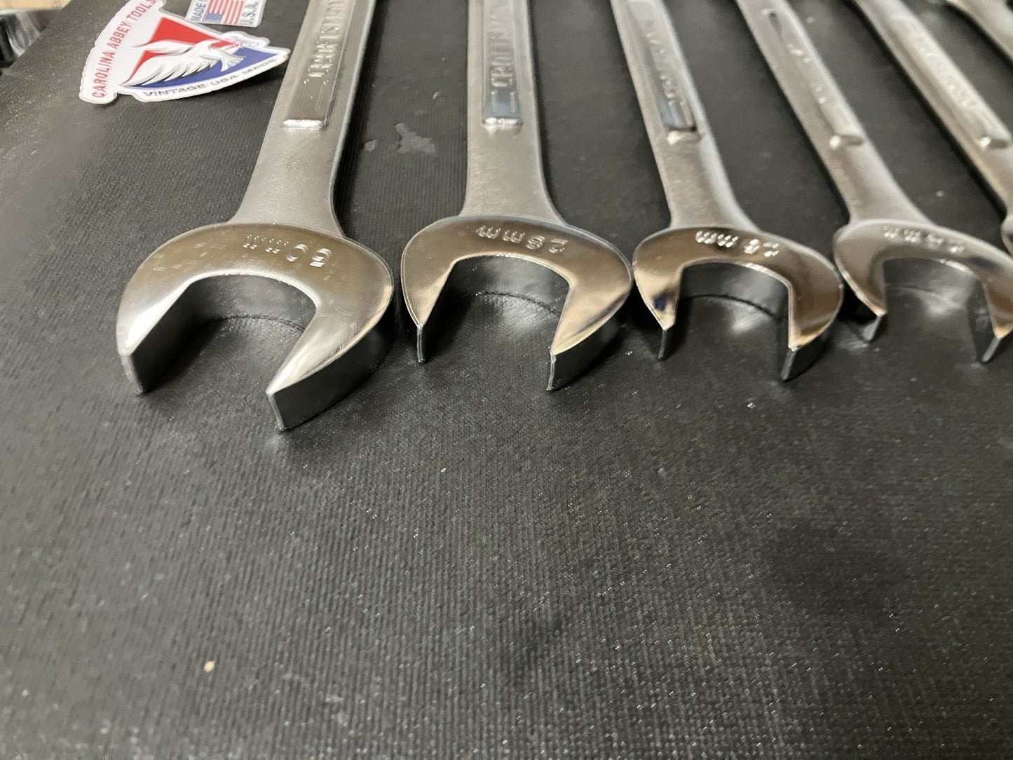 Vintage Craftsman 14pc 6-32mm Double Open End Wrench Set 43090 -VV- USA