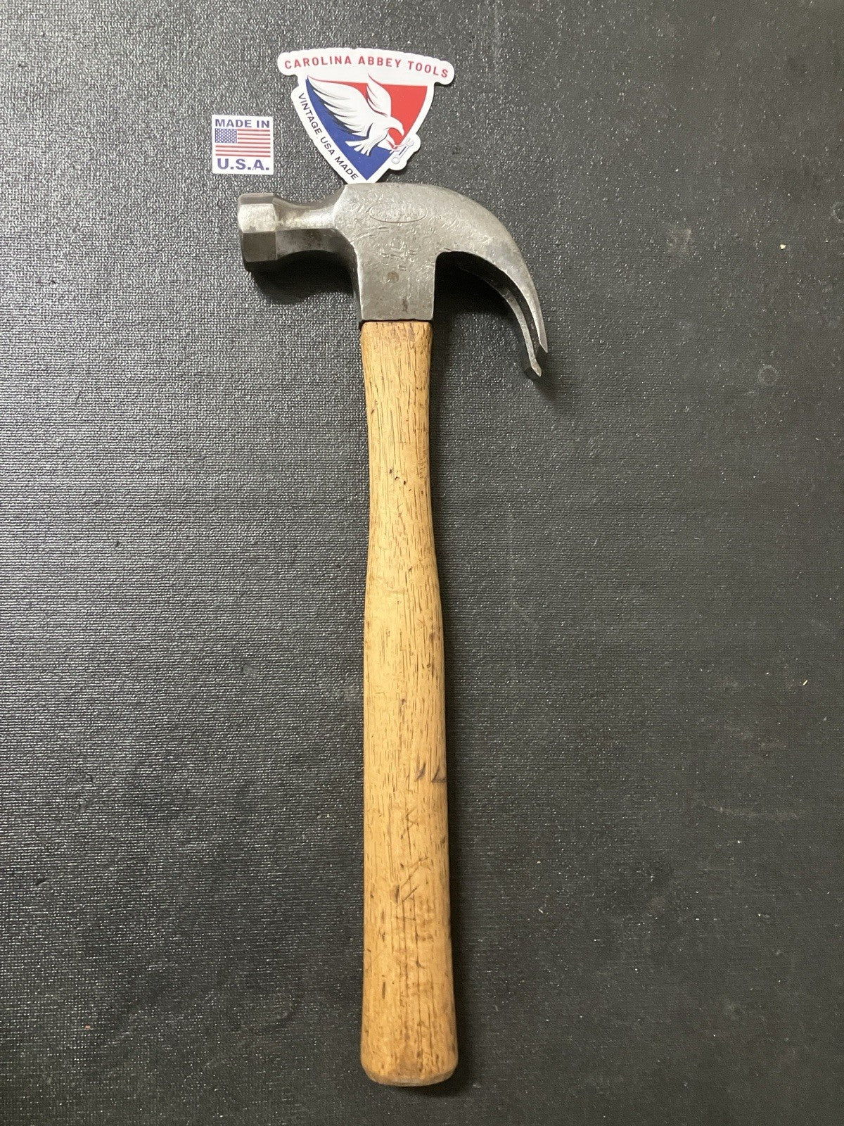 1920’s Vintage Craftsman Sing Song (Wavy) Logo Claw Hammer USA Made Rare Find!