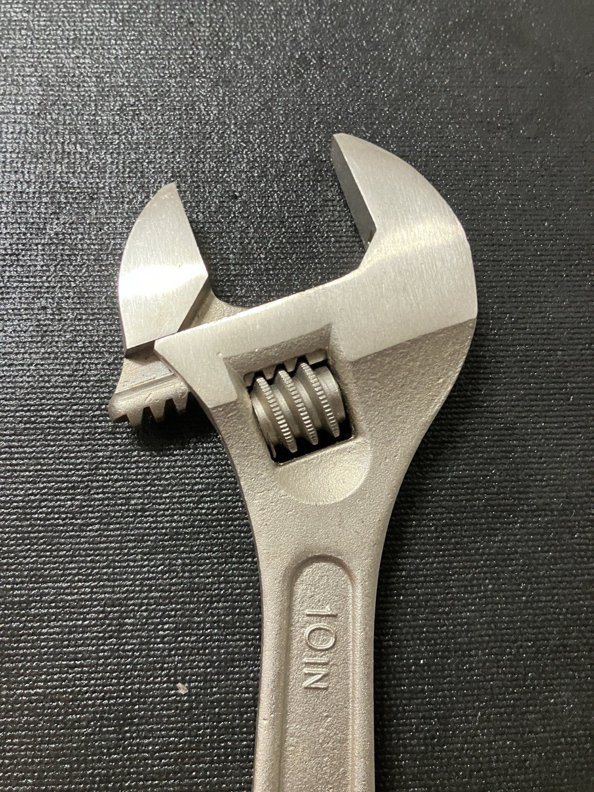 NOS Sears Craftsman 2pc Adjustable Wrench 6”/8” Extra Wide Jaw 44011 USA Satin