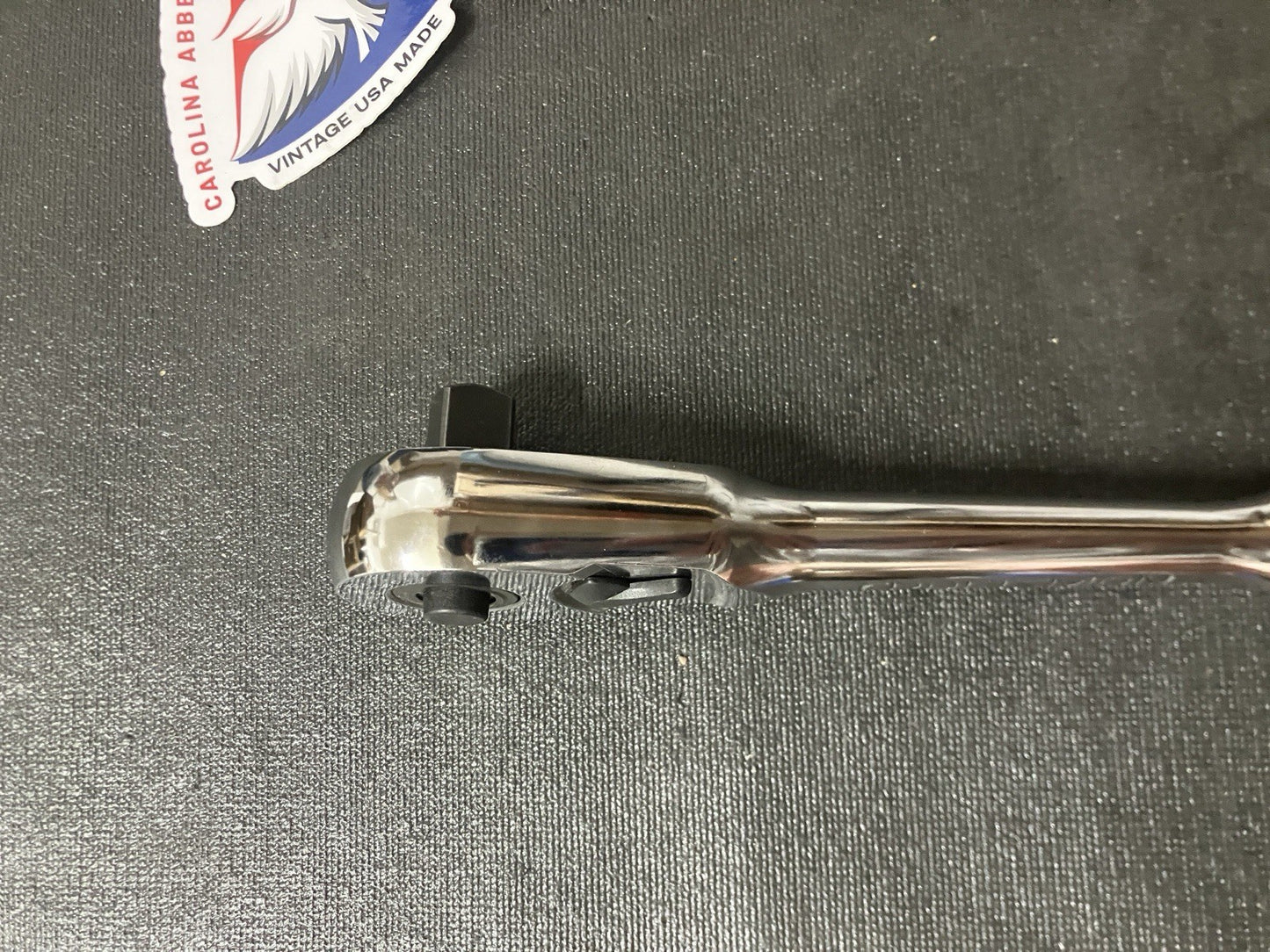 NOS Sears Craftsman 44814 1/2” Professional Ratchet Full Polish Stickered KV USA